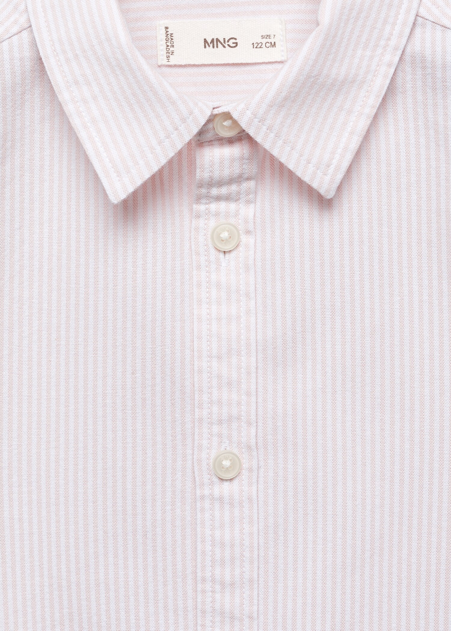 Striped Oxford shirt - Details of the article 8