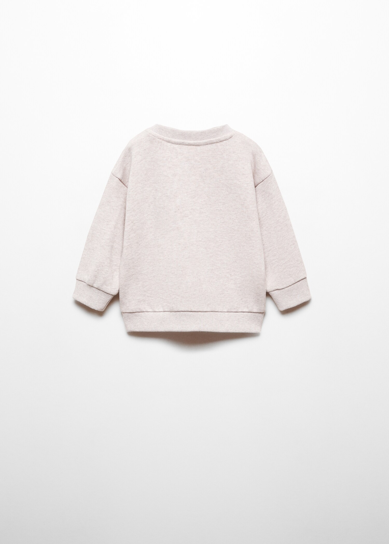 Sudadera algodón estampada - Reverso del artículo