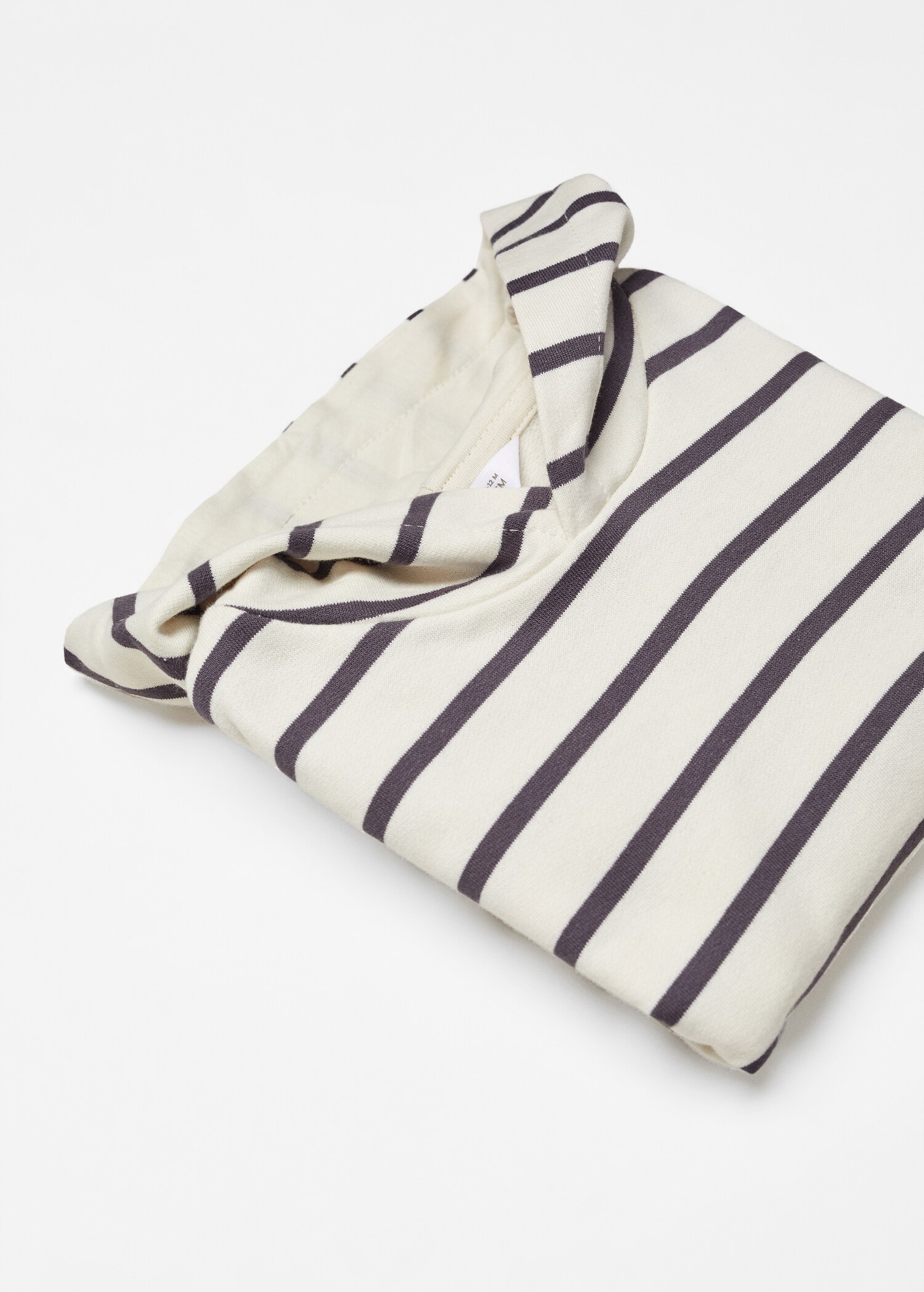 Striped cotton-blend sweatshirt - Details of the article 8