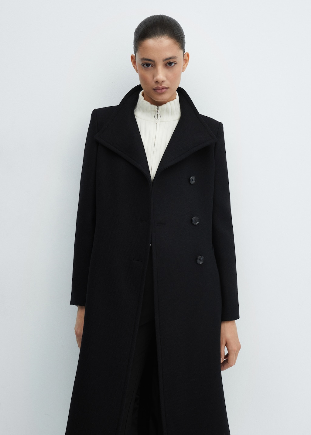 Manteco Wool Coat With Belt Women MANGO OUTLET United Kingdom manteco-wool-coat-with-belt-women-mango-outlet-united-kingdom