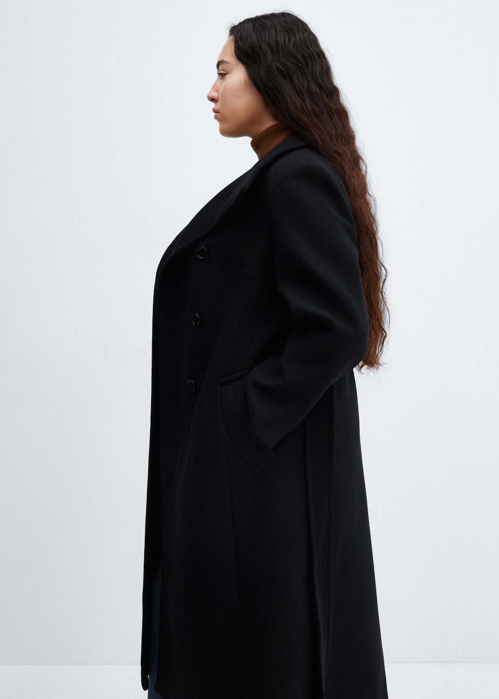 Manteco wool coat with belt - Women | MANGO OUTLET USA