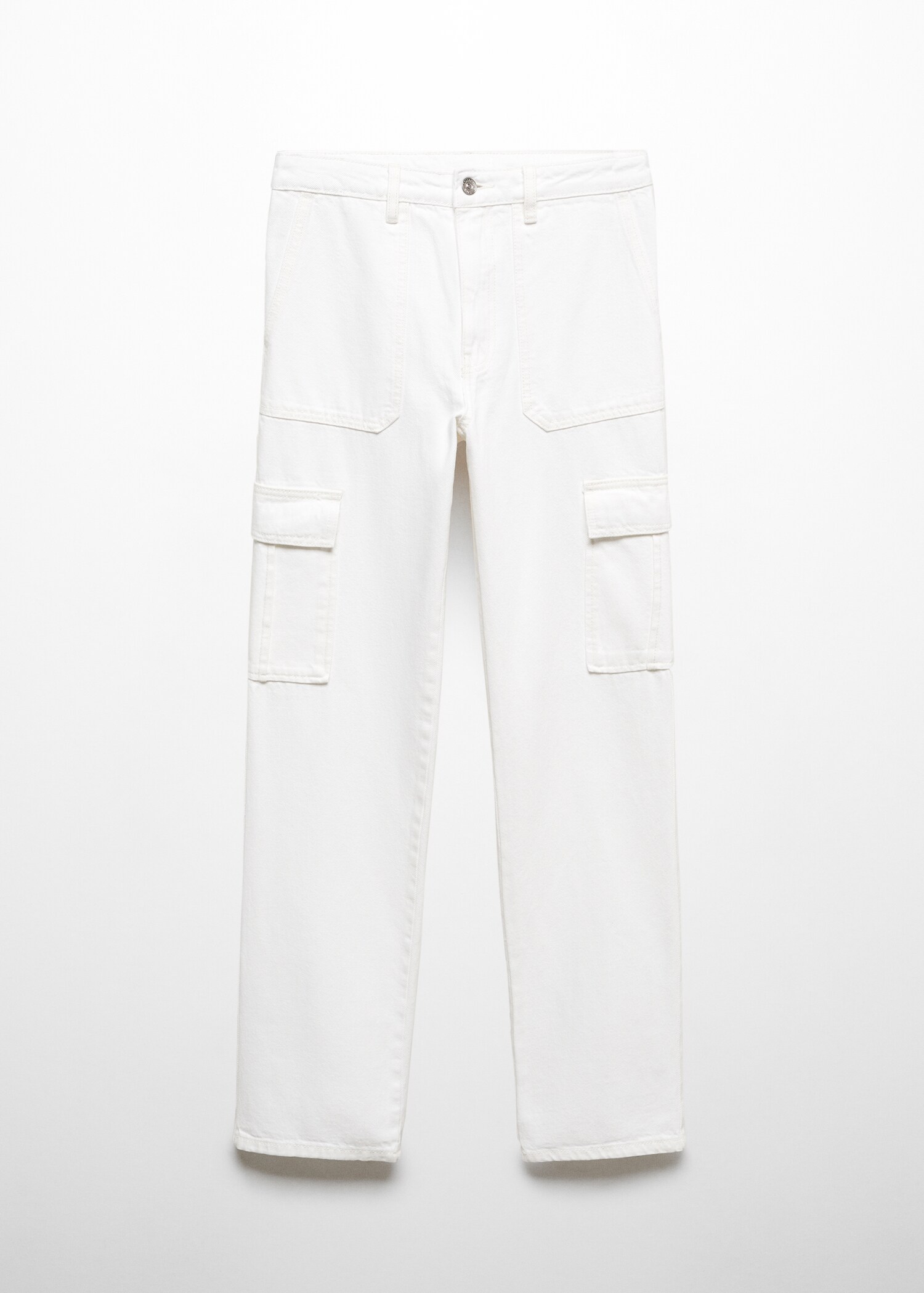 Straight-fit cargo jeans - Article without model