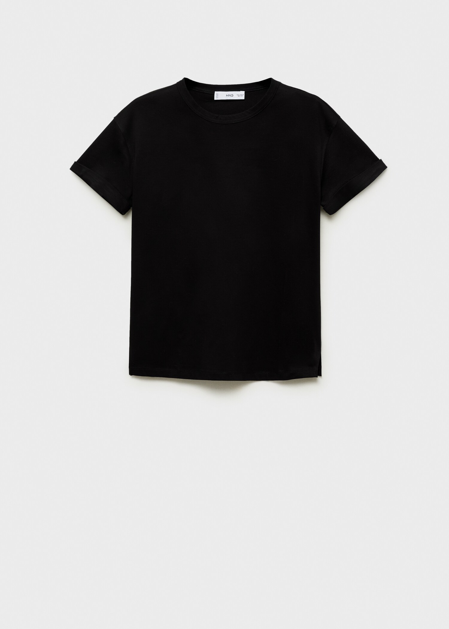 Essential cotton-blend T-shirt - Article without model