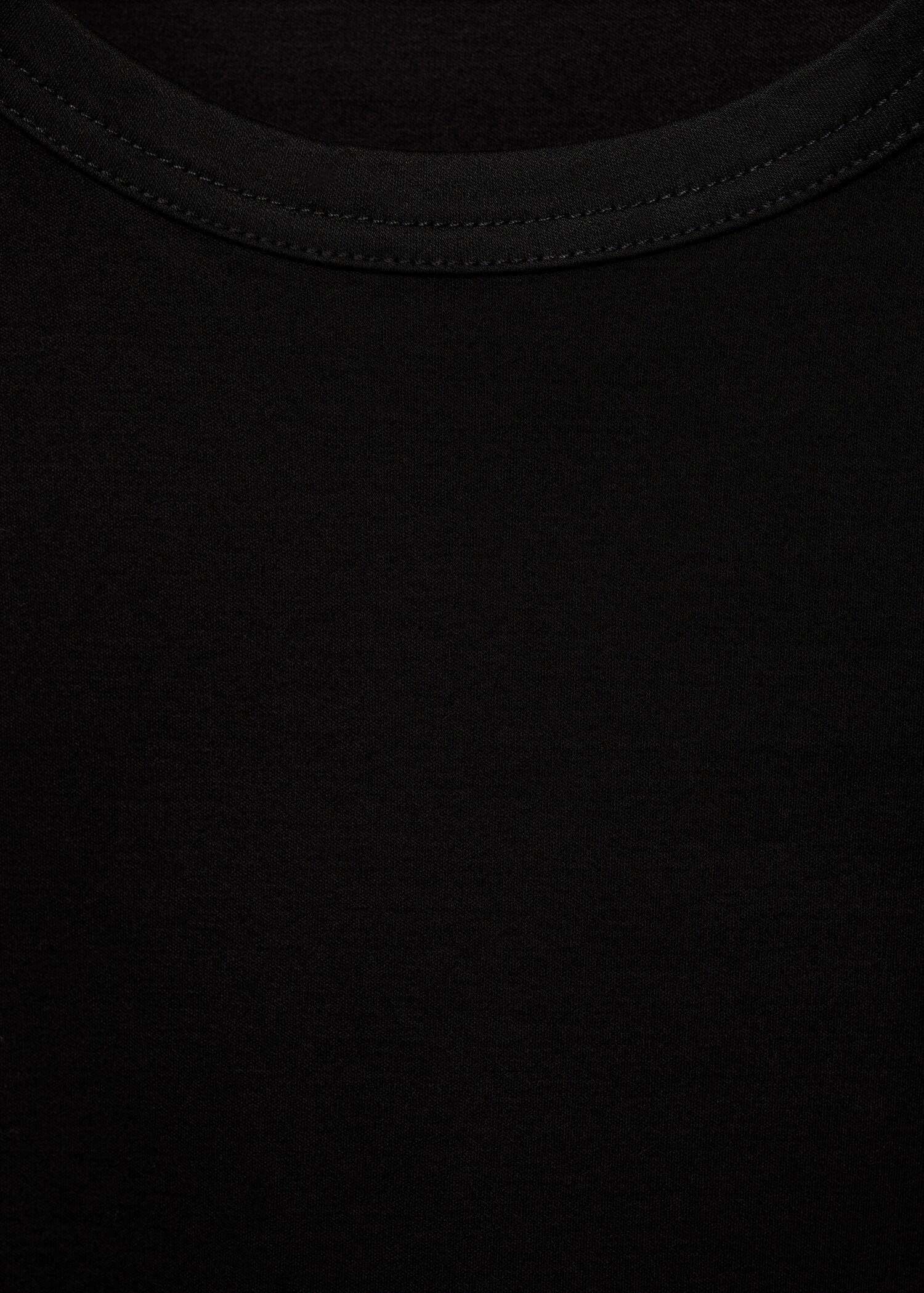Essential cotton-blend T-shirt - Details of the article 8