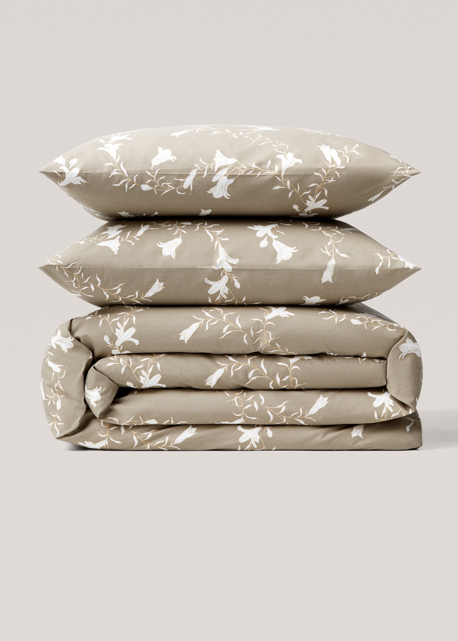 Funda nòrdica contrast flors llit 90cm - Article sense model