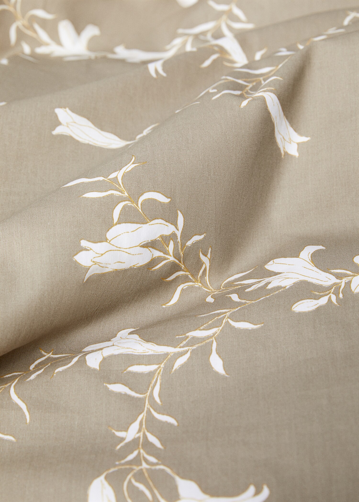 Funda nòrdica contrast flors llit 90cm - Detall de l'article 1
