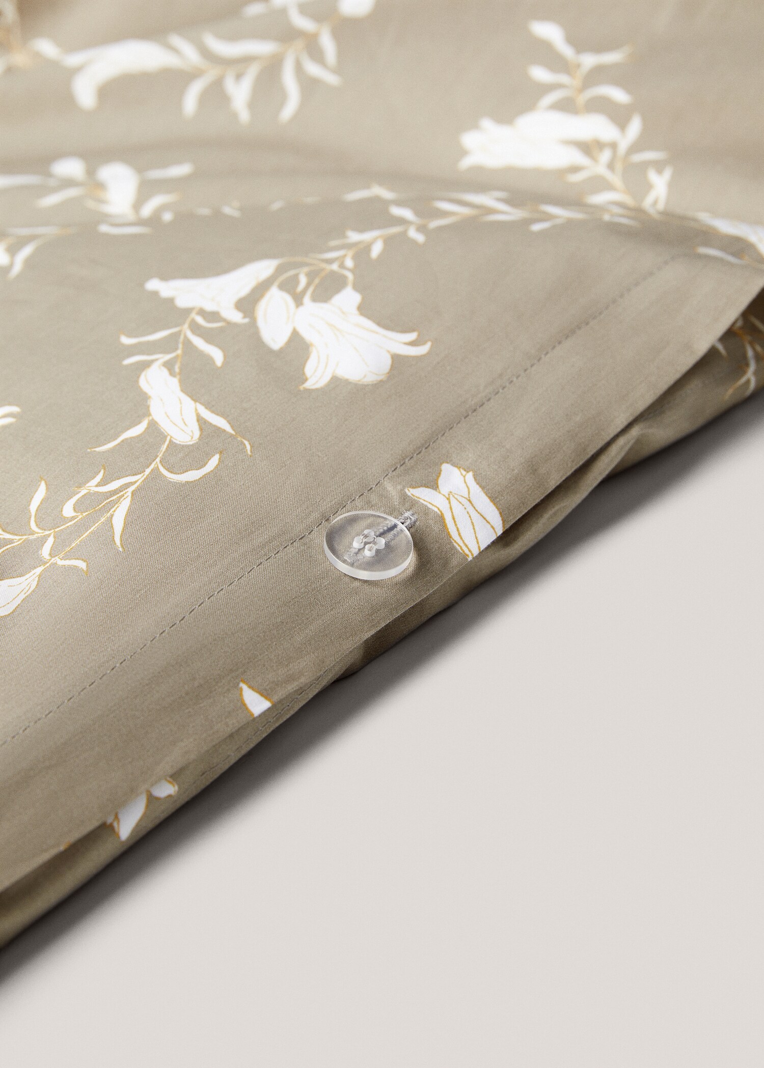 Funda nòrdica contrast flors llit 90cm - Detall de l'article 2