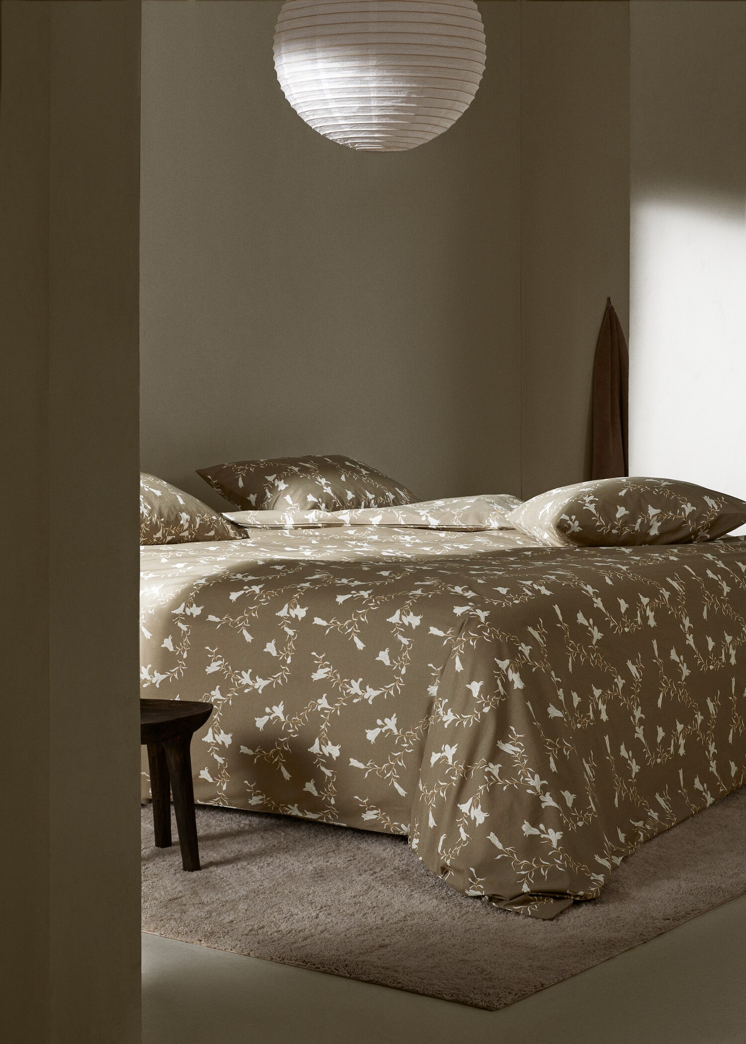 Funda nòrdica contrast flors llit 90cm - Detall de l'article 7