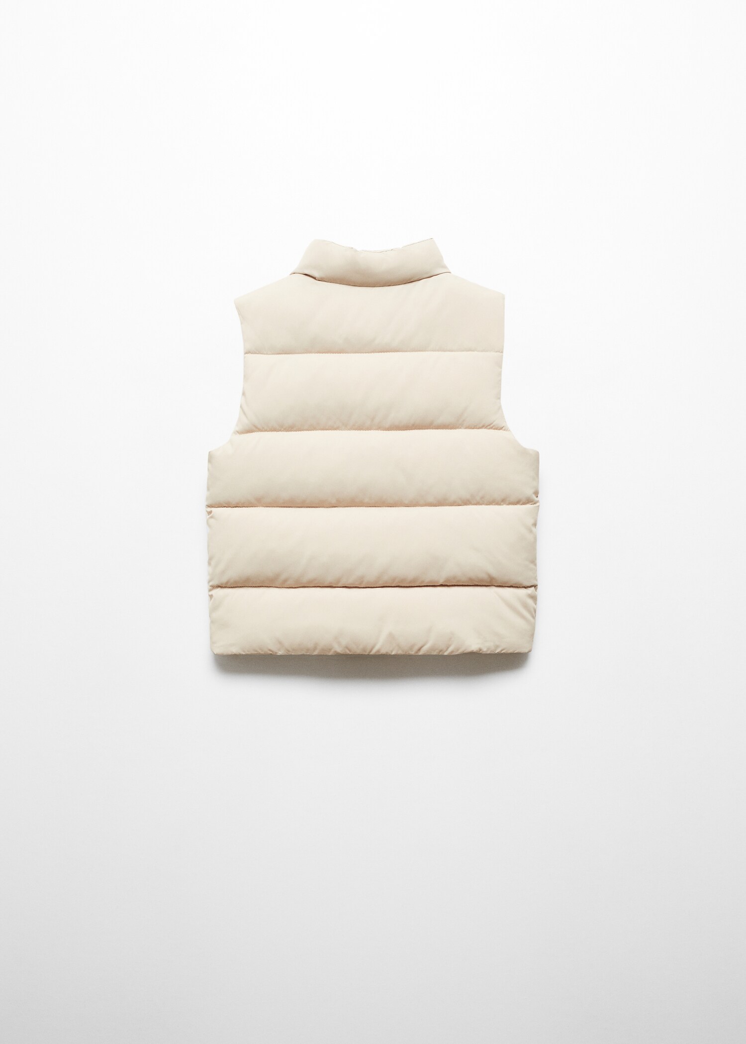 Quilted gilet - Reverse of the article