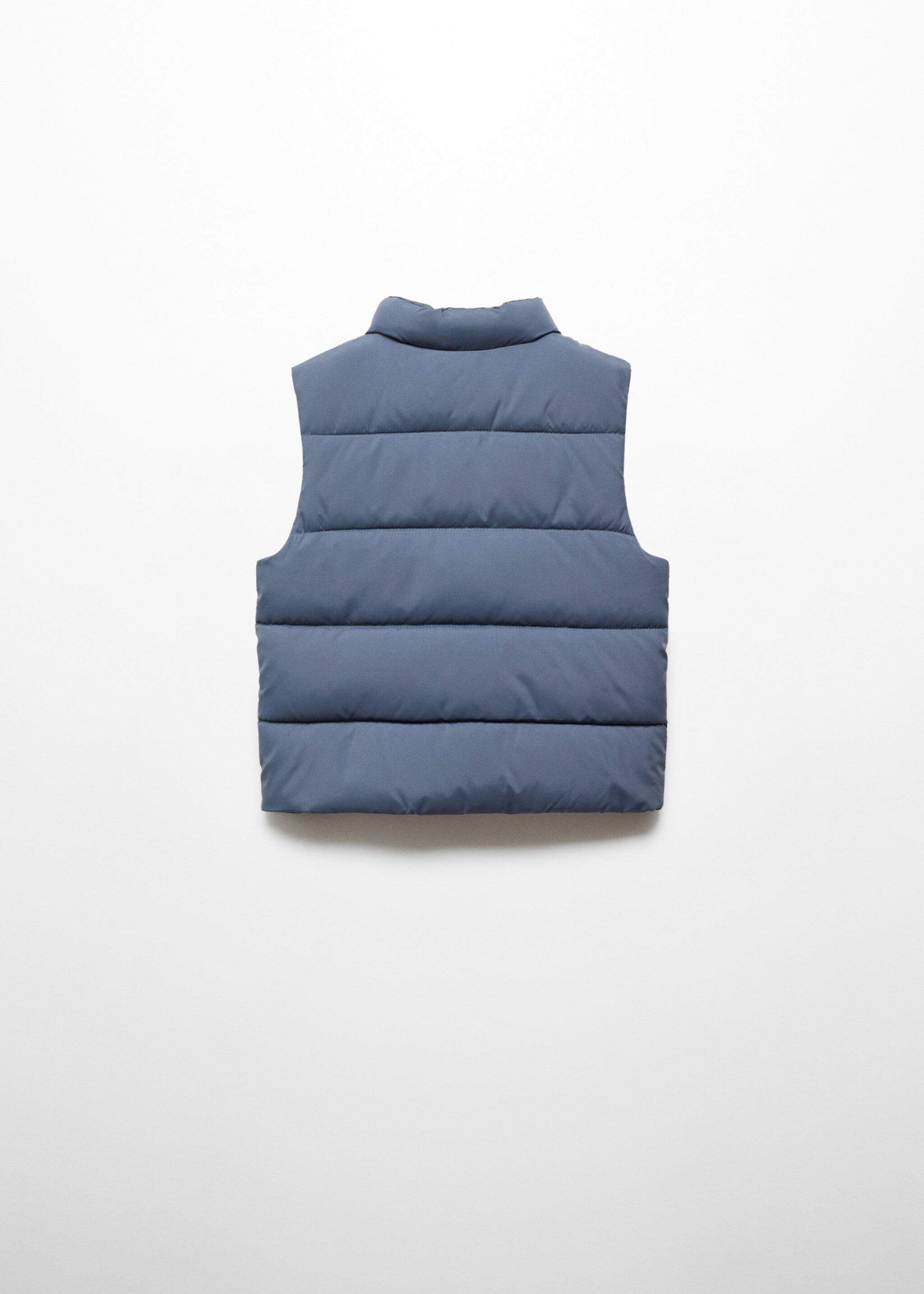 Quilted gilet - Reverse of the article