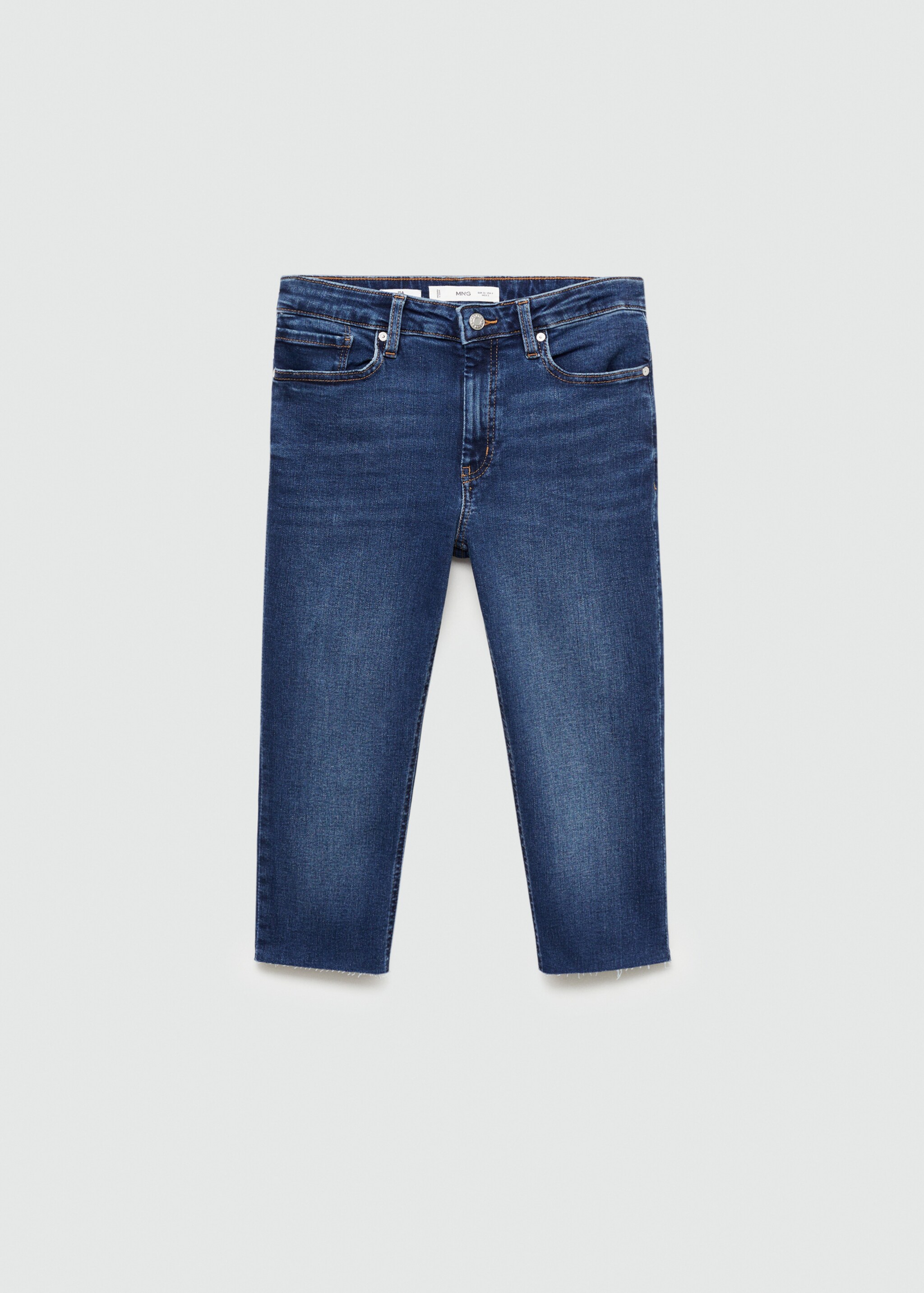 Džíny slim capri - Zboží bez modelu