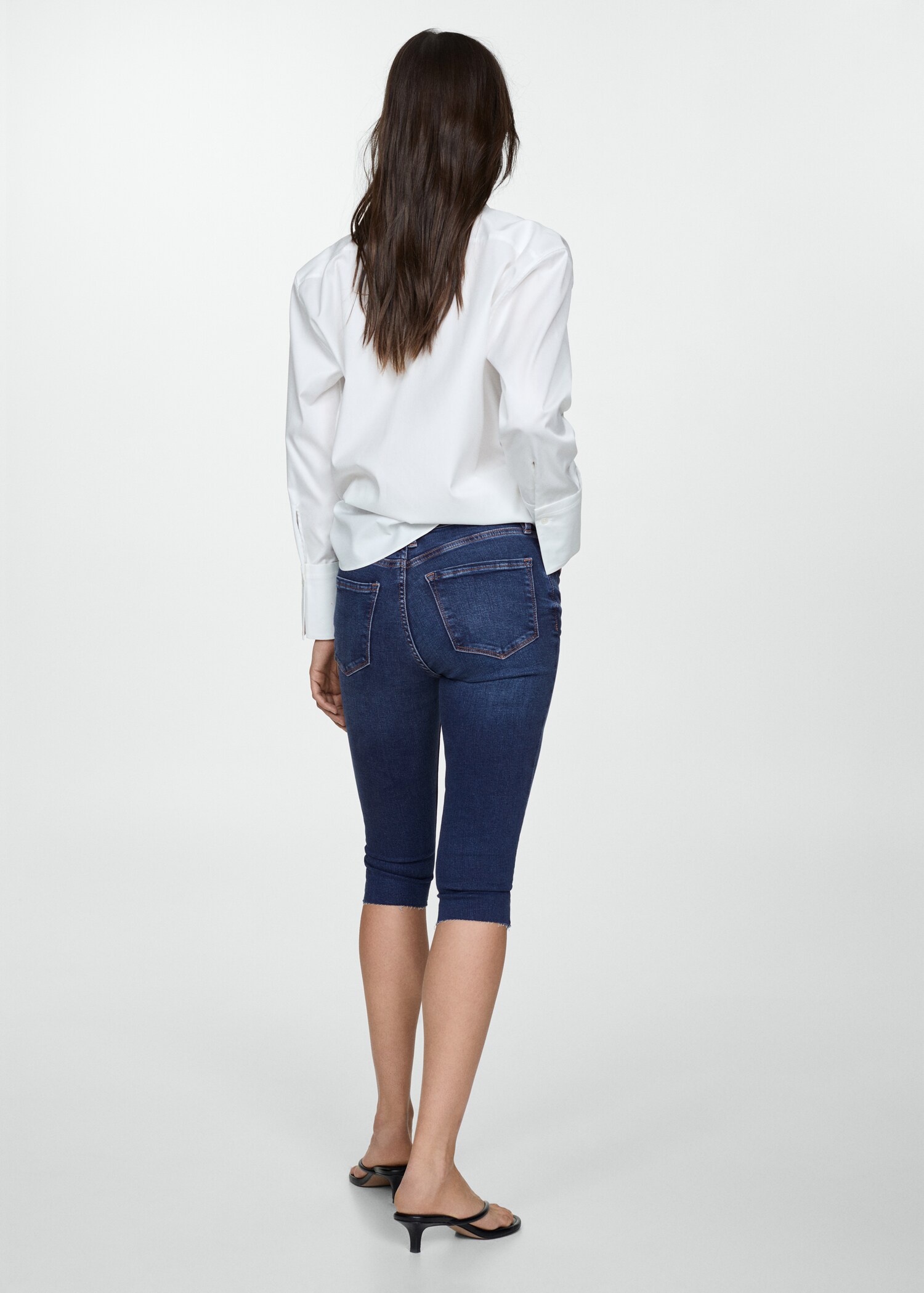 Capri slim-fit jeans - Reverse of the article