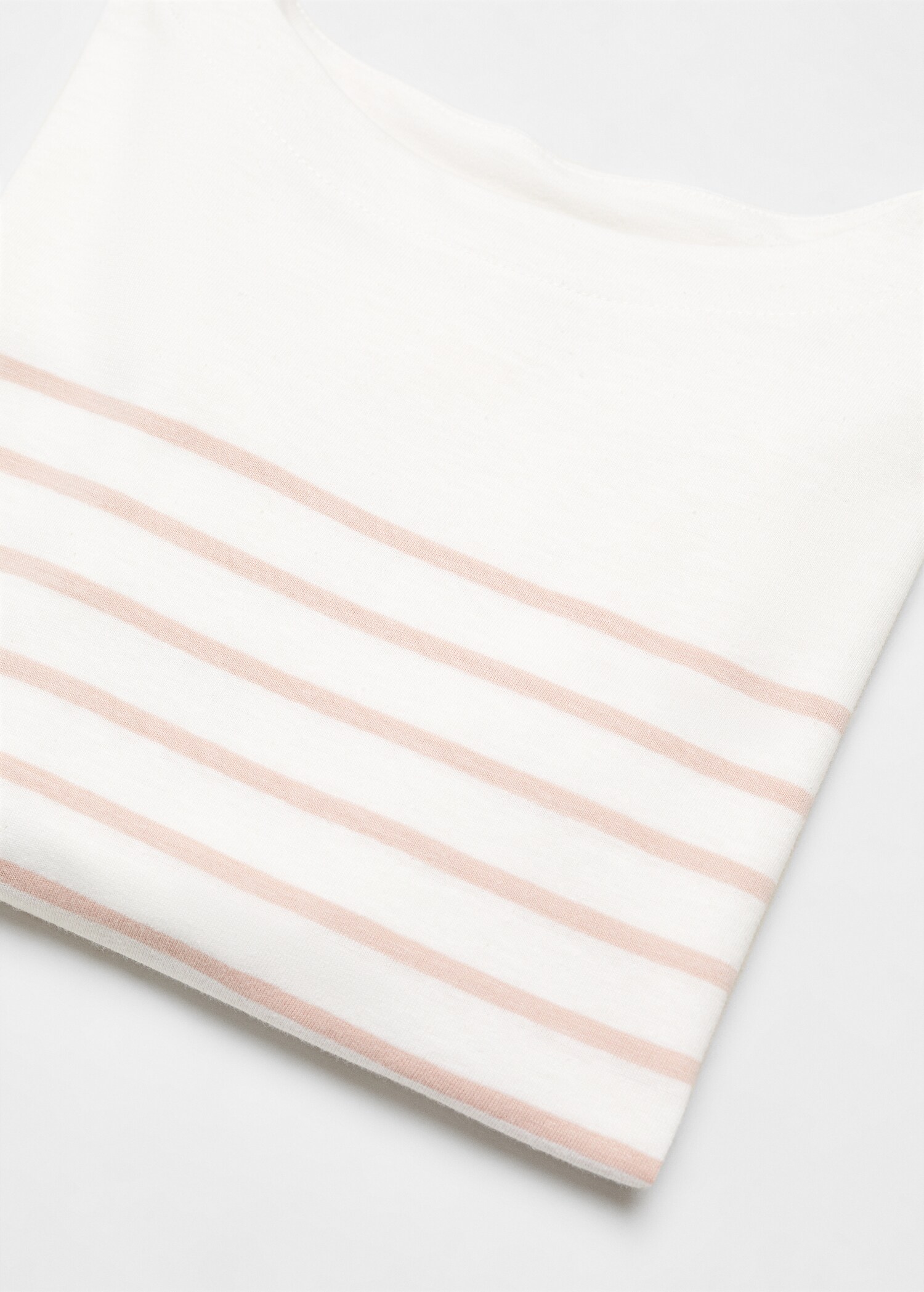 Langärmliges T-Shirt mit Streifen - Detail des Artikels 8