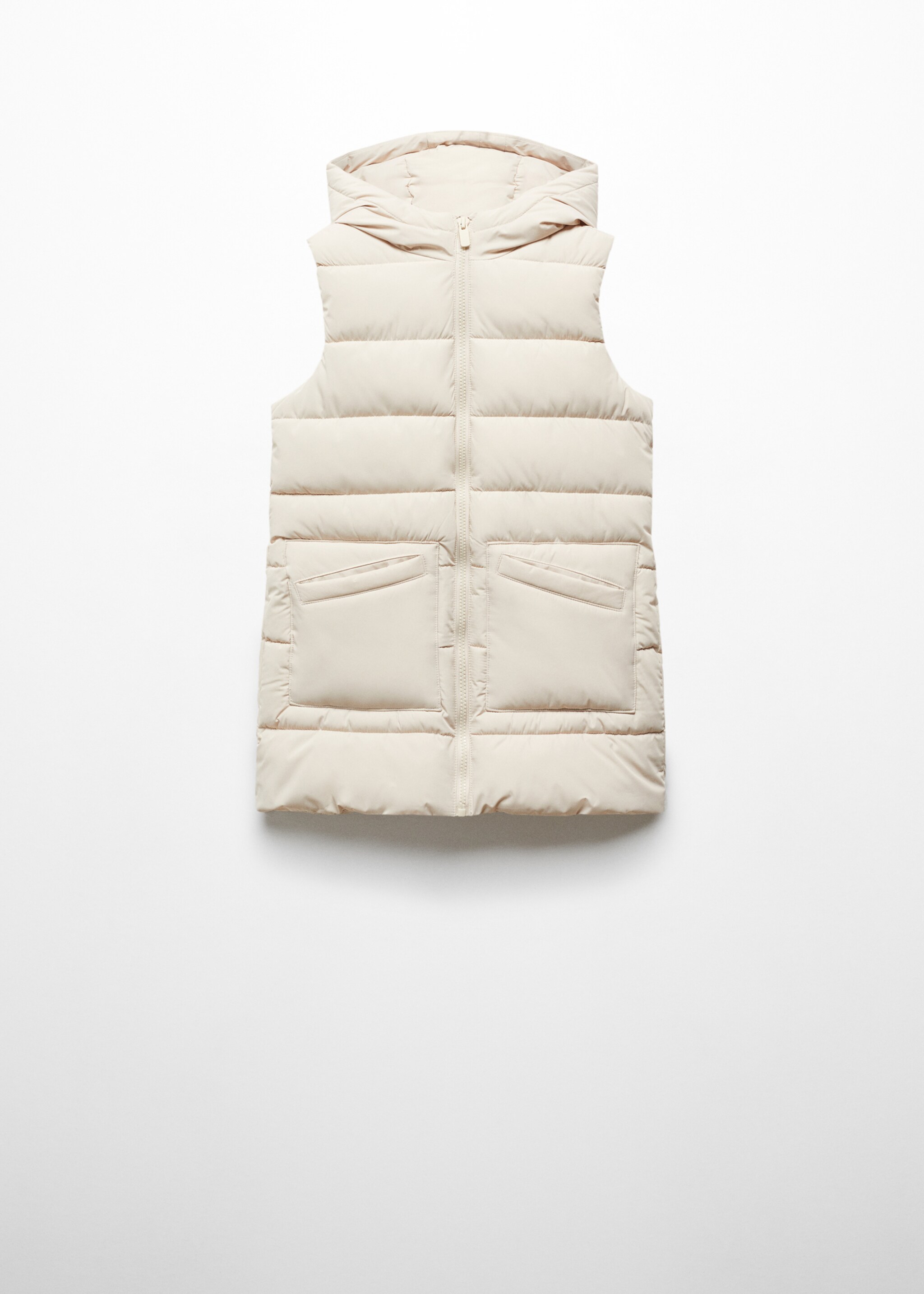 Gilet matelassé à capuche - Article sans modèle