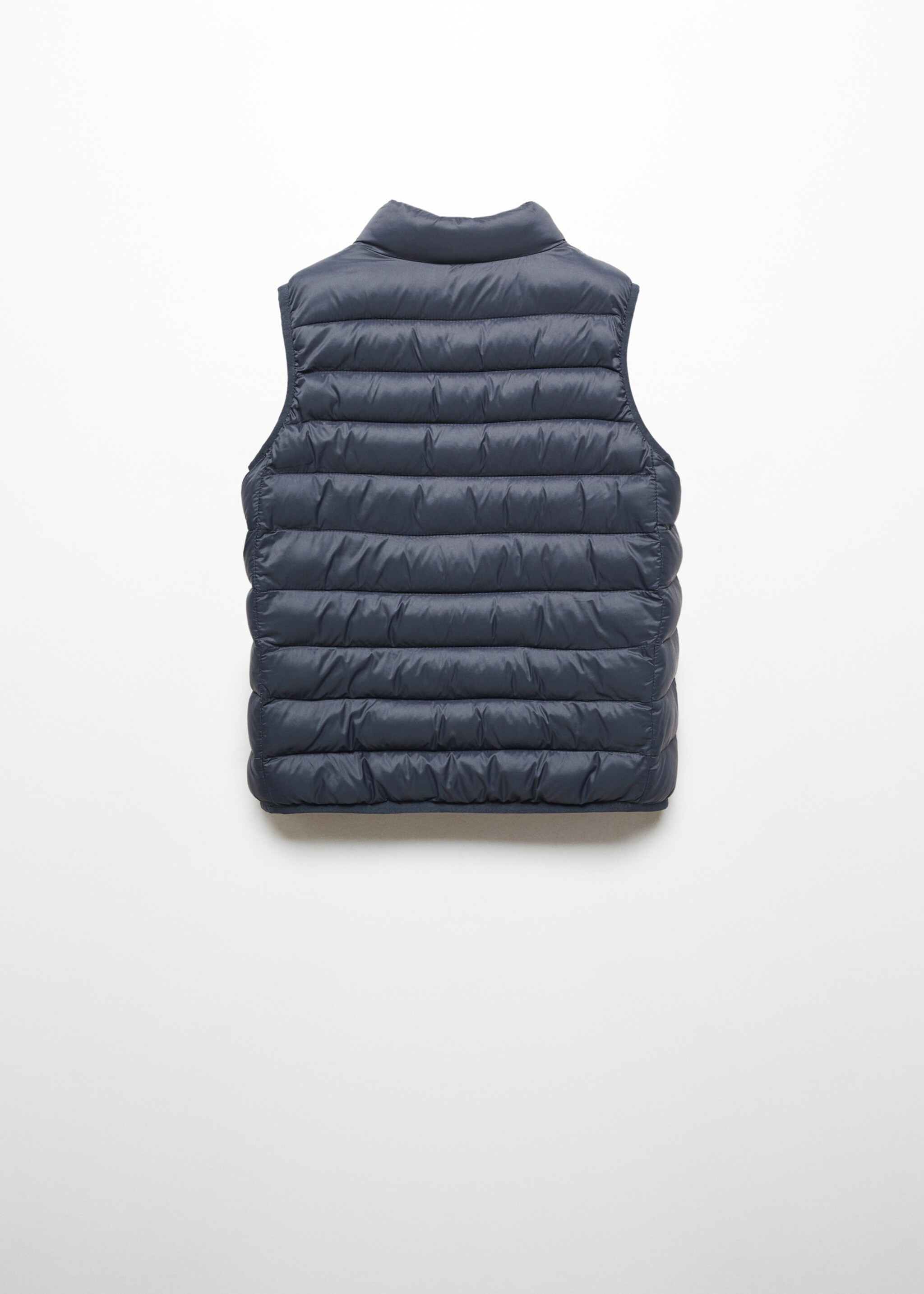 Quilted gilet - Reverse of the article