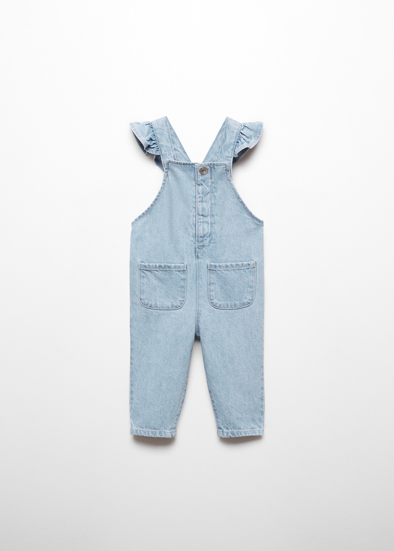 Salopette denim à volants - Article sans modèle