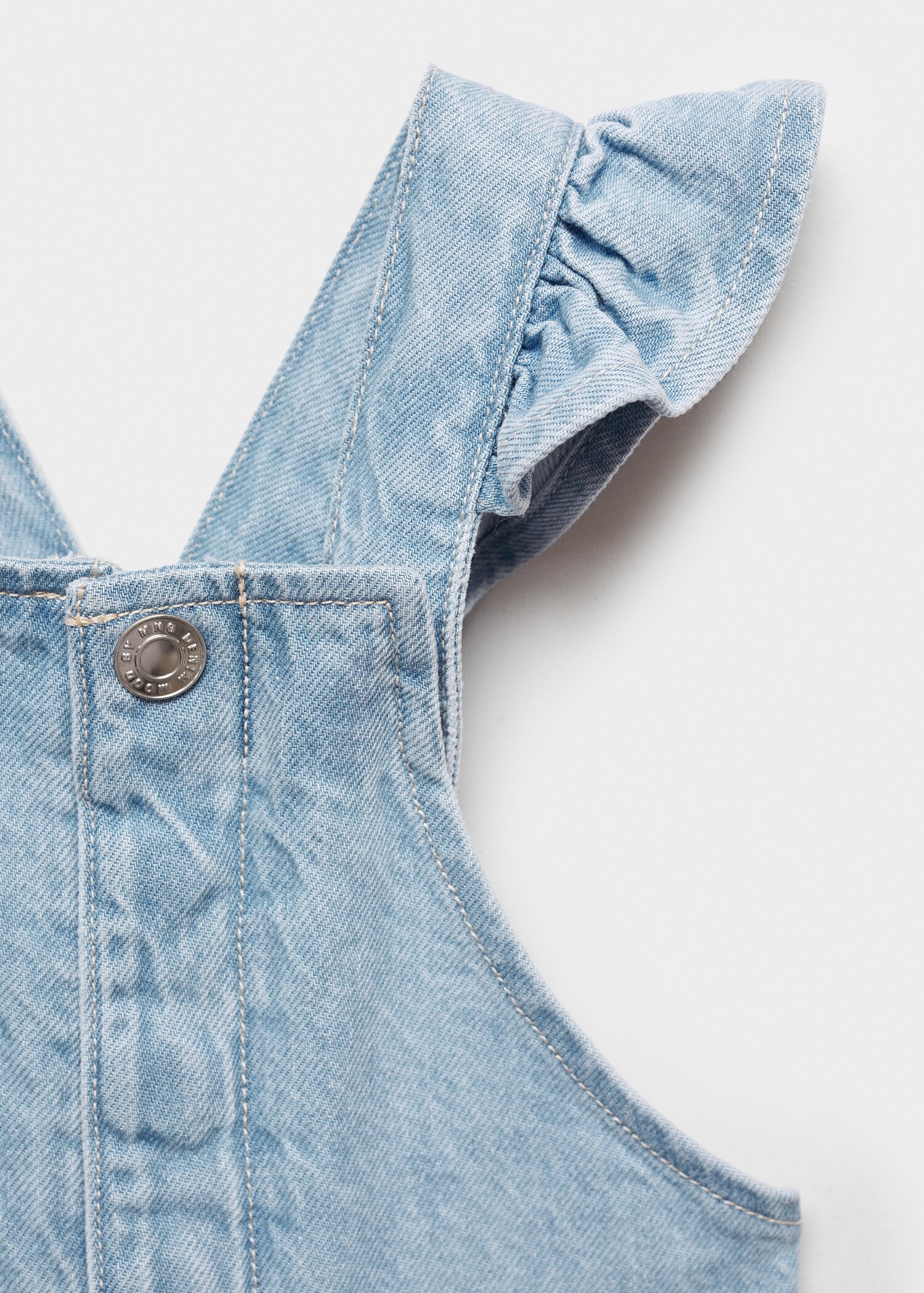 Salopette denim à volants - Détail de l'article 8