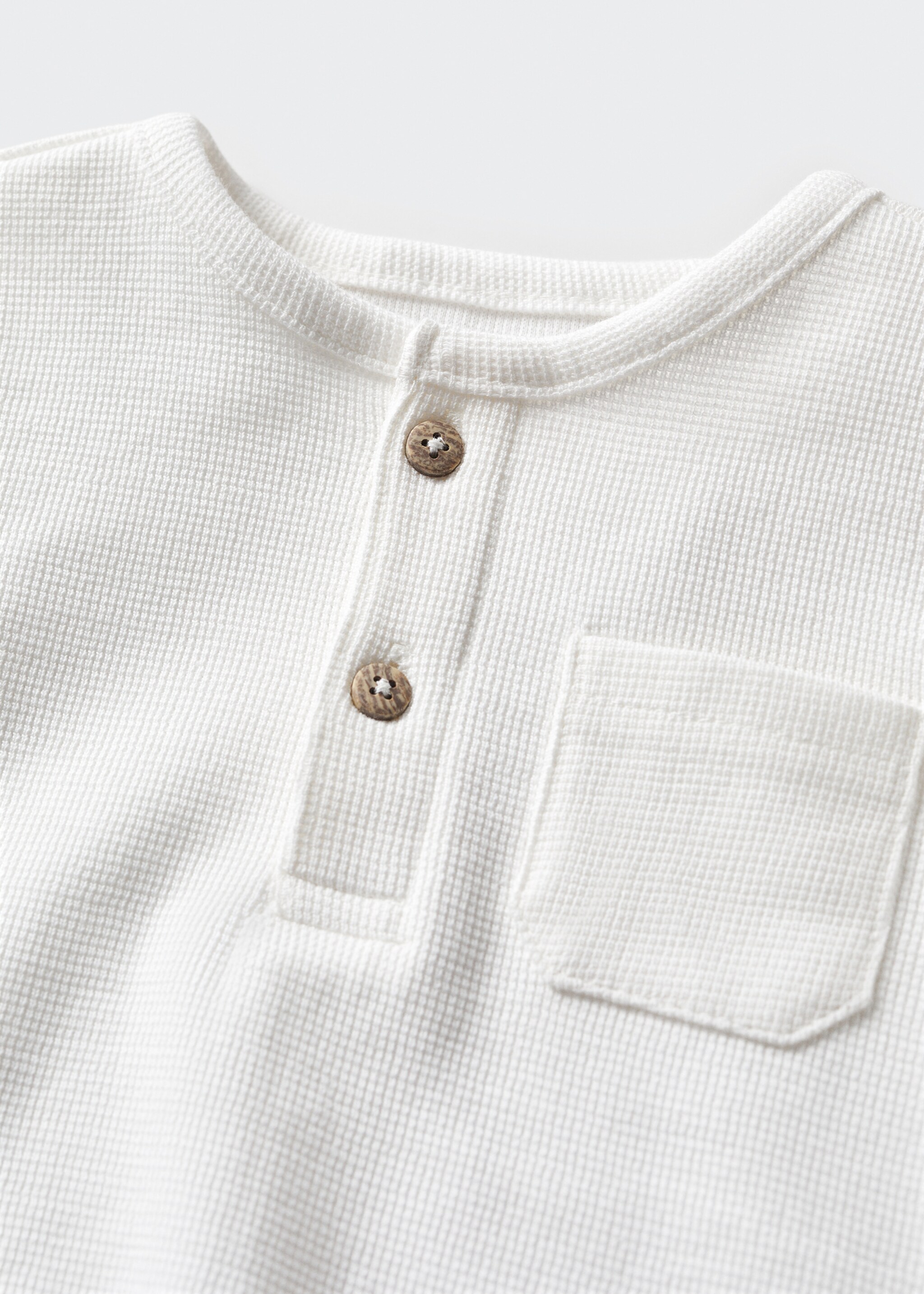Strukturiertes Baumwoll-Shirt - Detail des Artikels 8