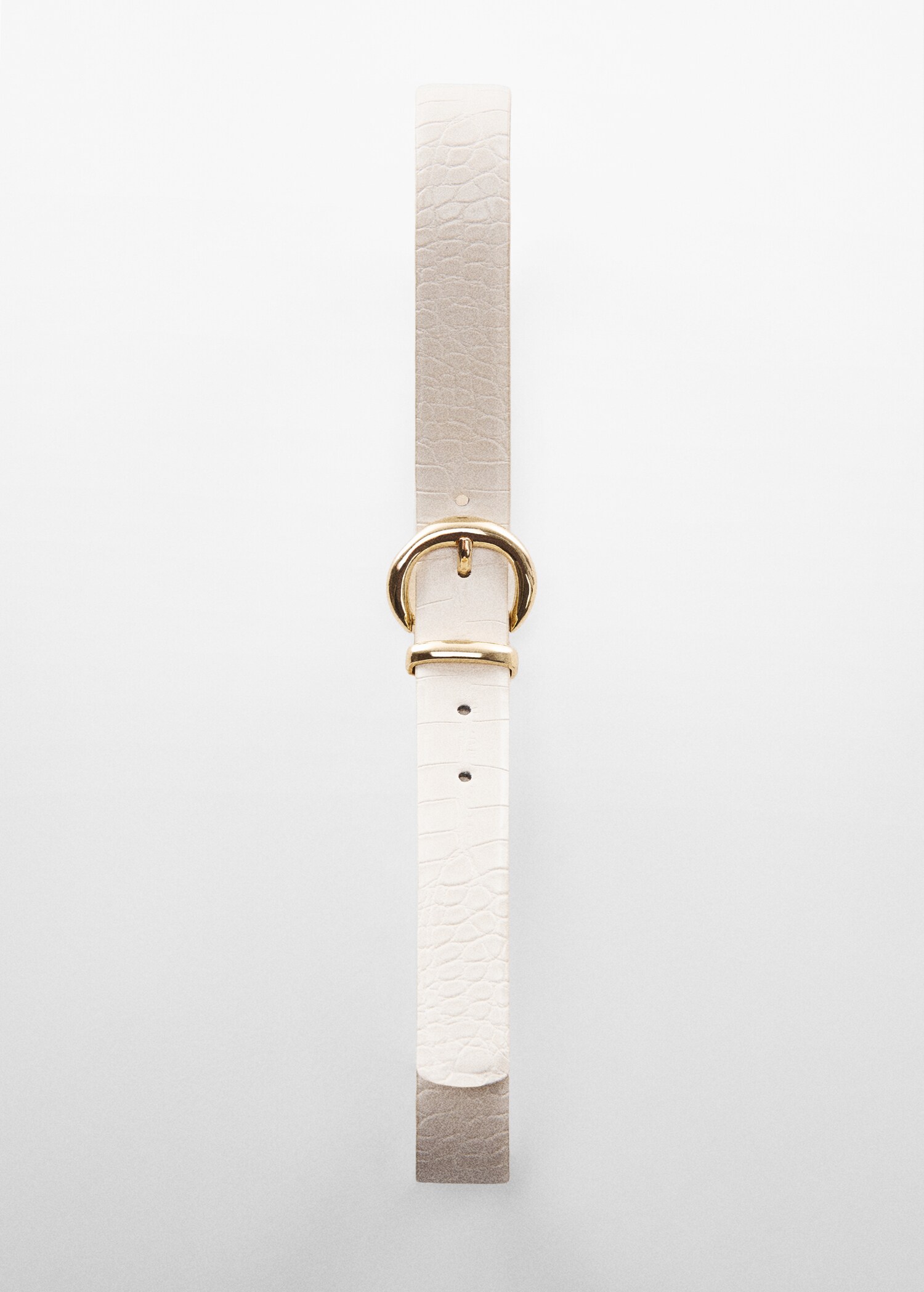Animal print effect belt - Details of the article 2