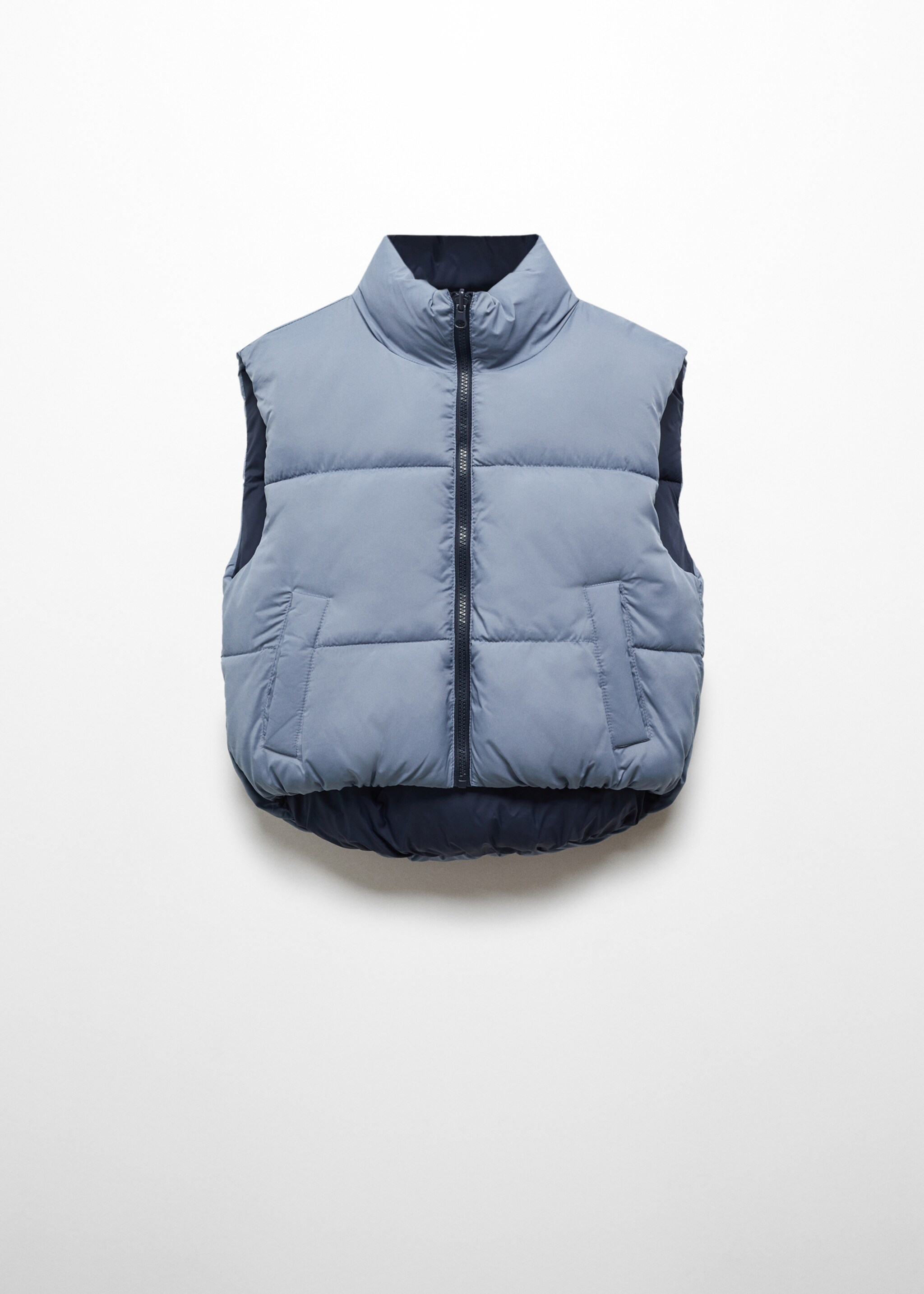Vestă matlasată reversibilă - Articol fără model
