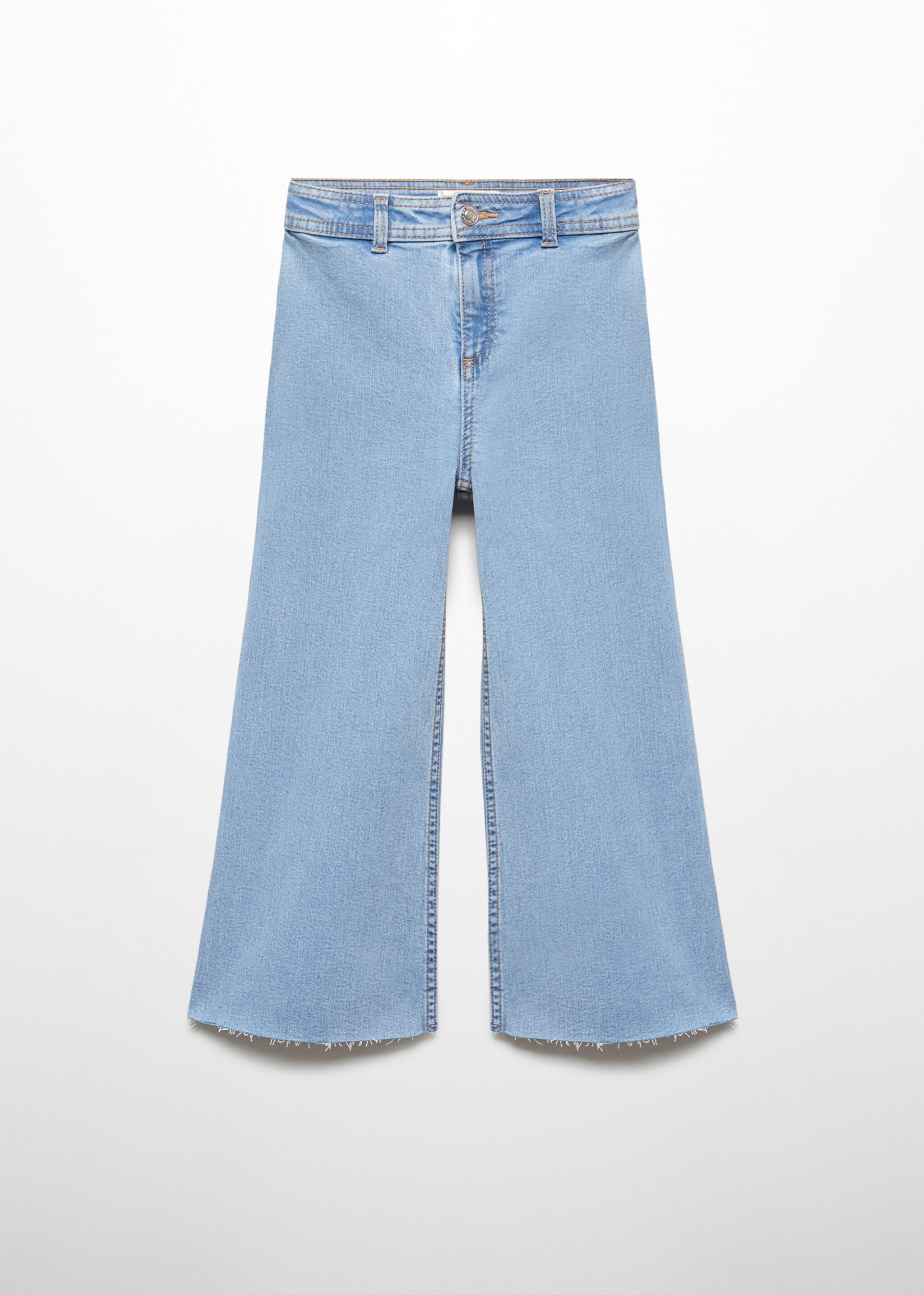 High-waist culotte jeans - Article without model