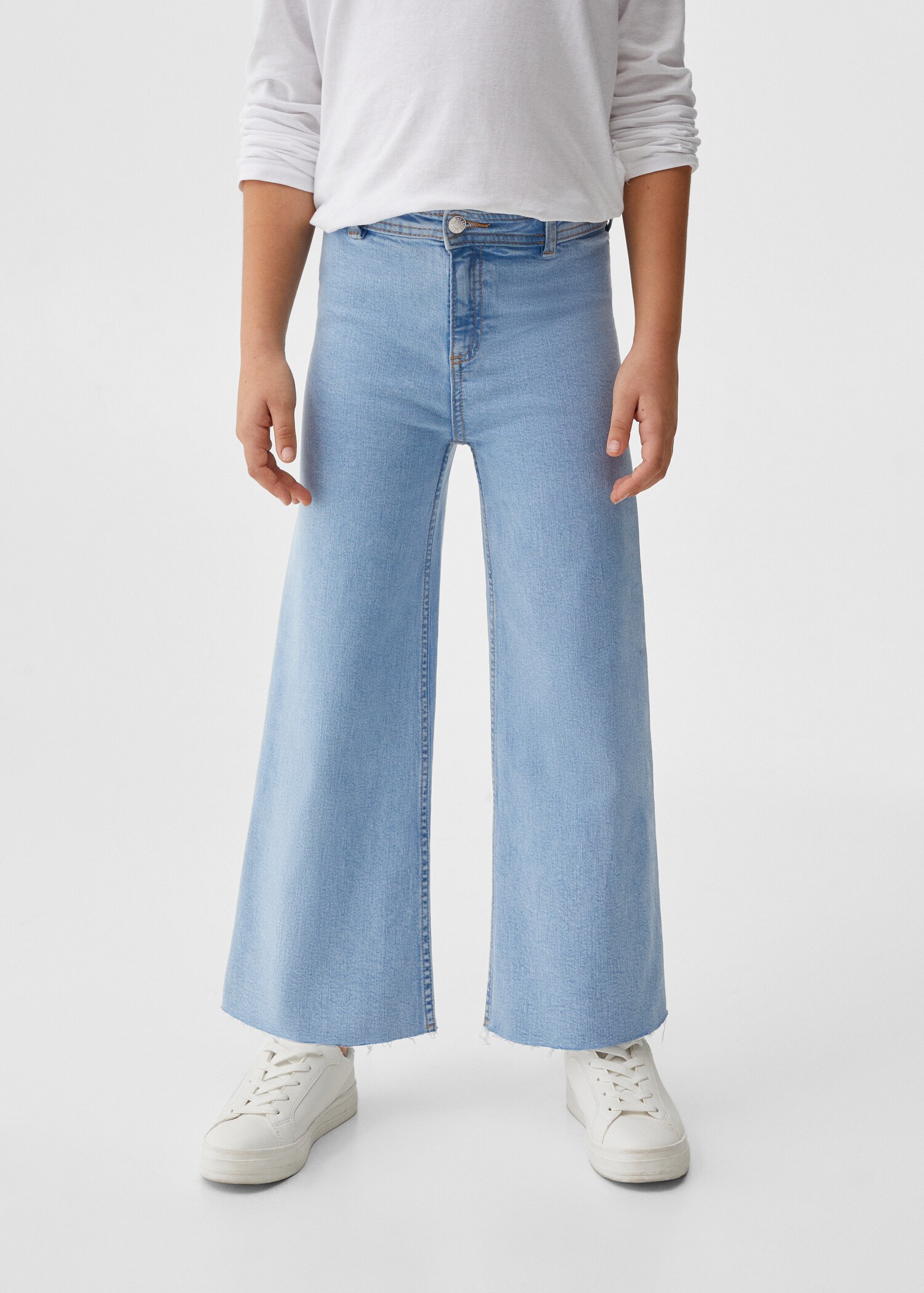 High-waist culotte jeans - Details of the article 6