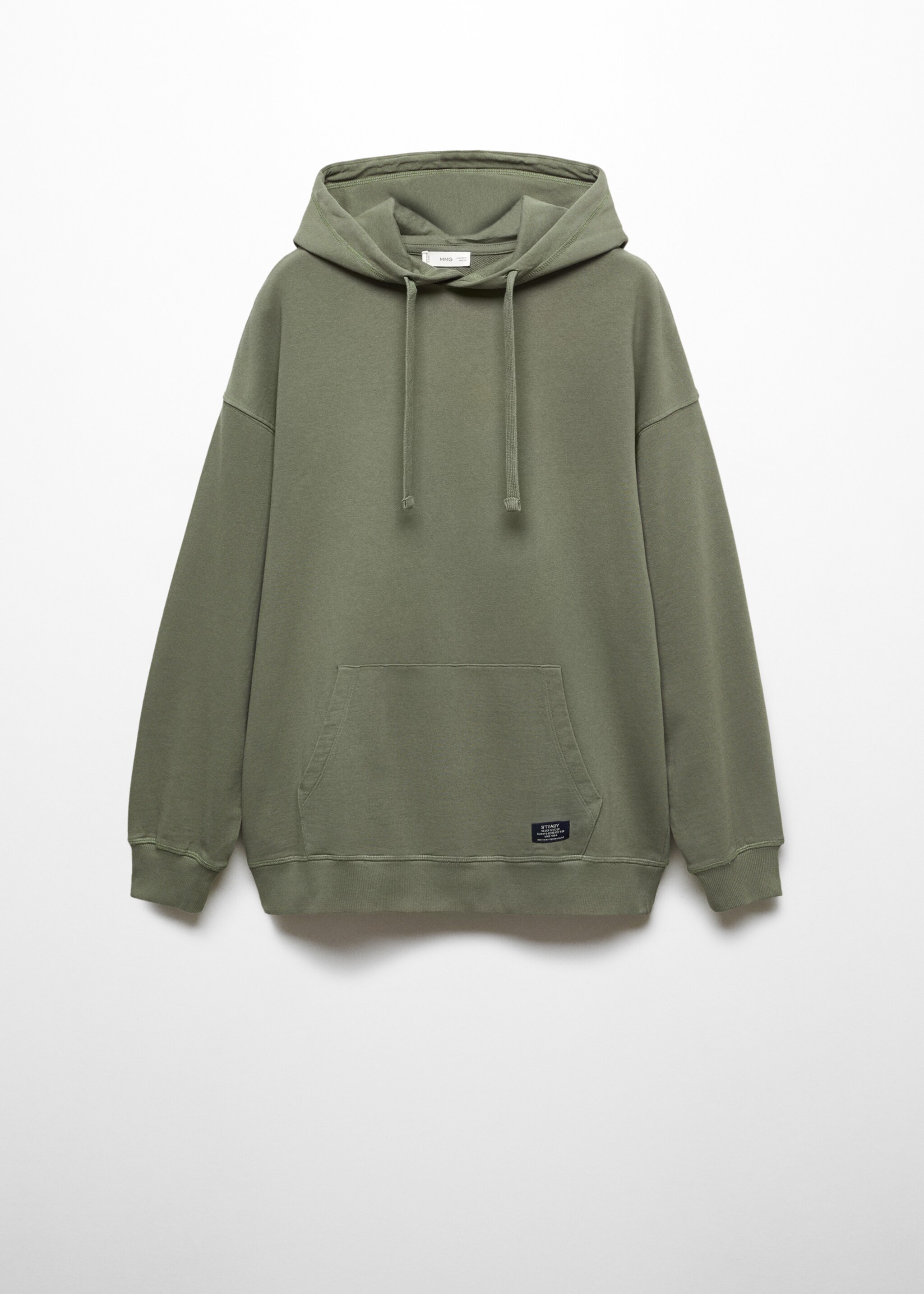 Unisex hoodie - Article without model, Green. Ref: 67042914-00.