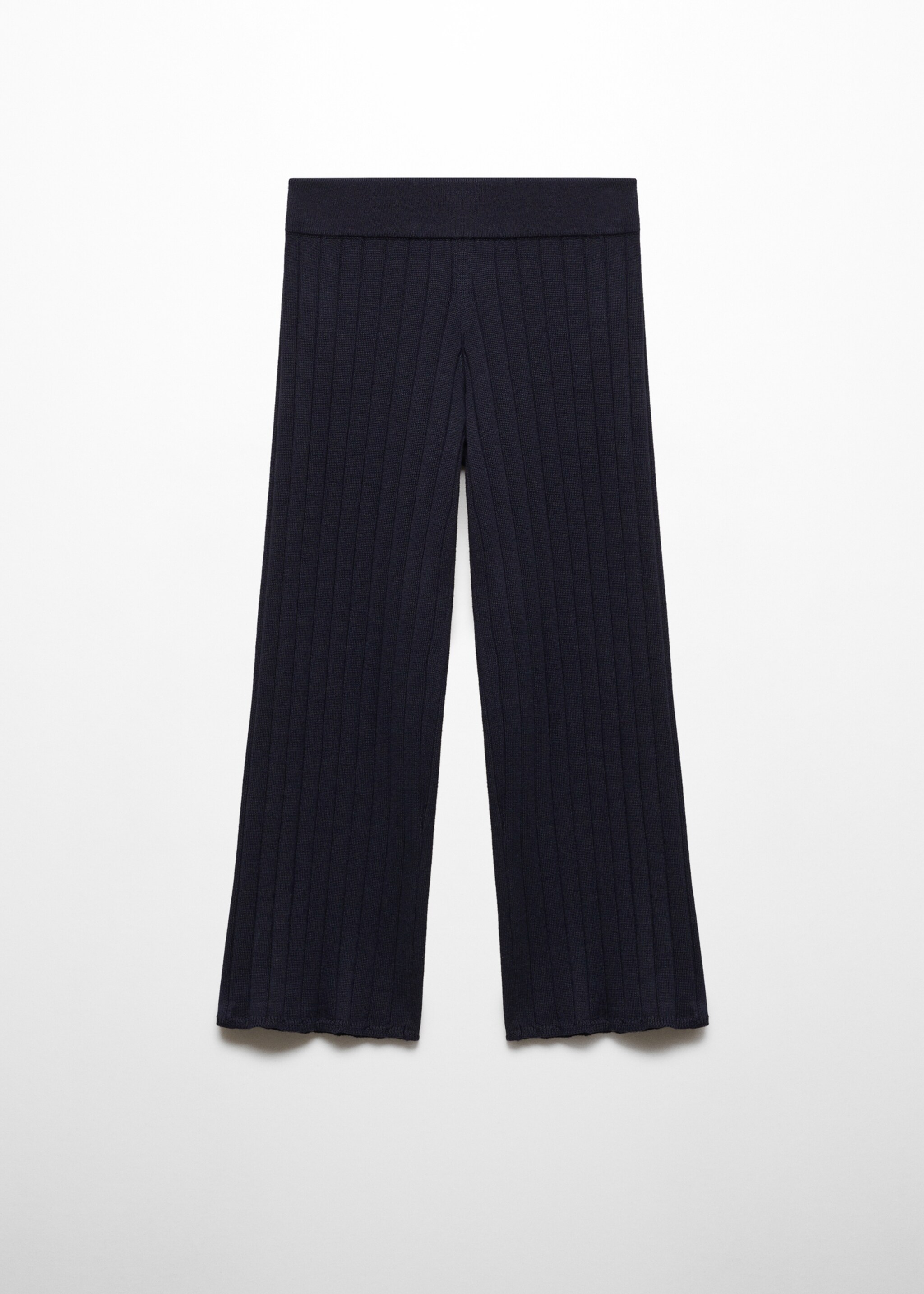 Cotton-knit trousers - Article without model