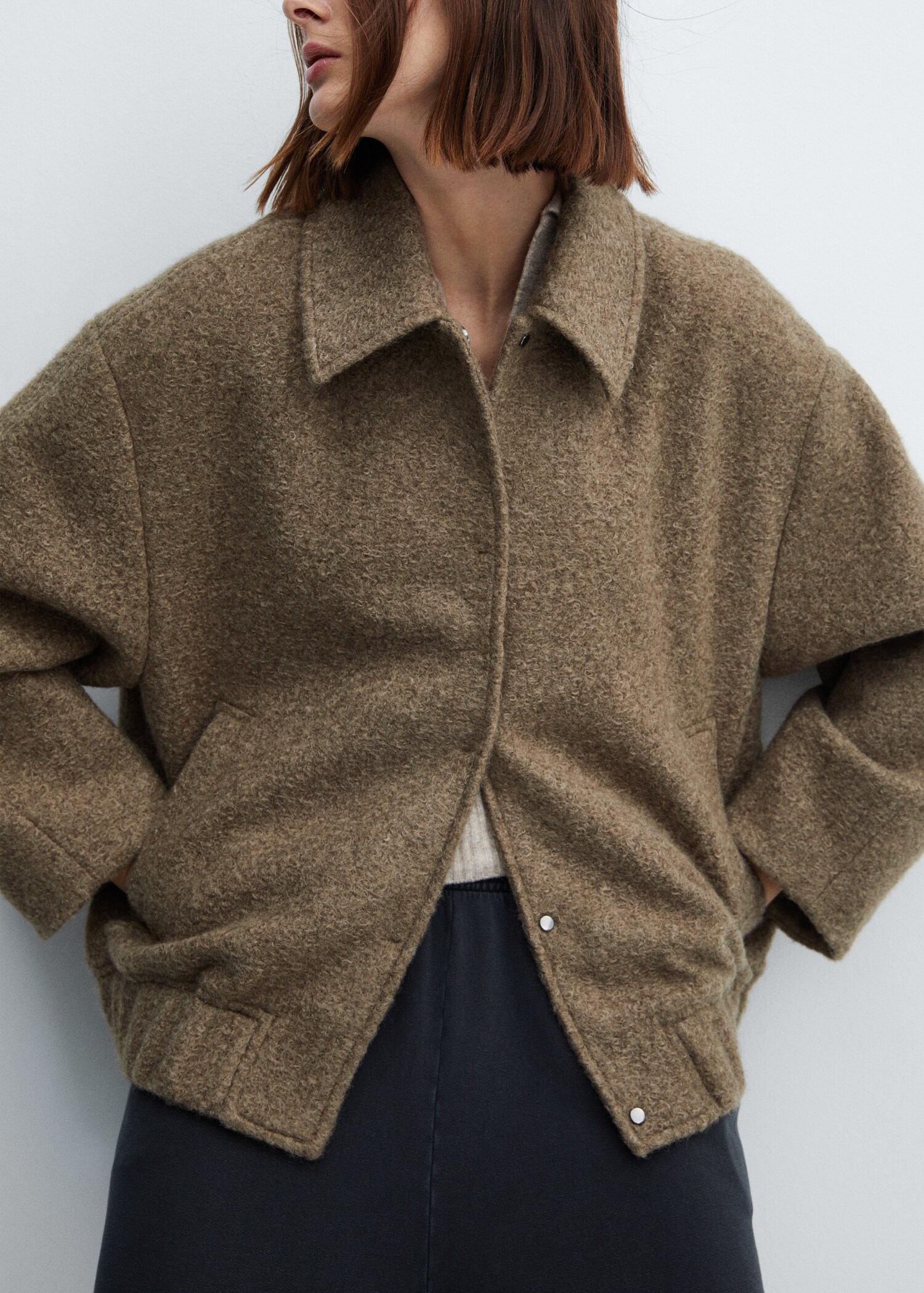 Oversized bomber jacket - Details of the article 6