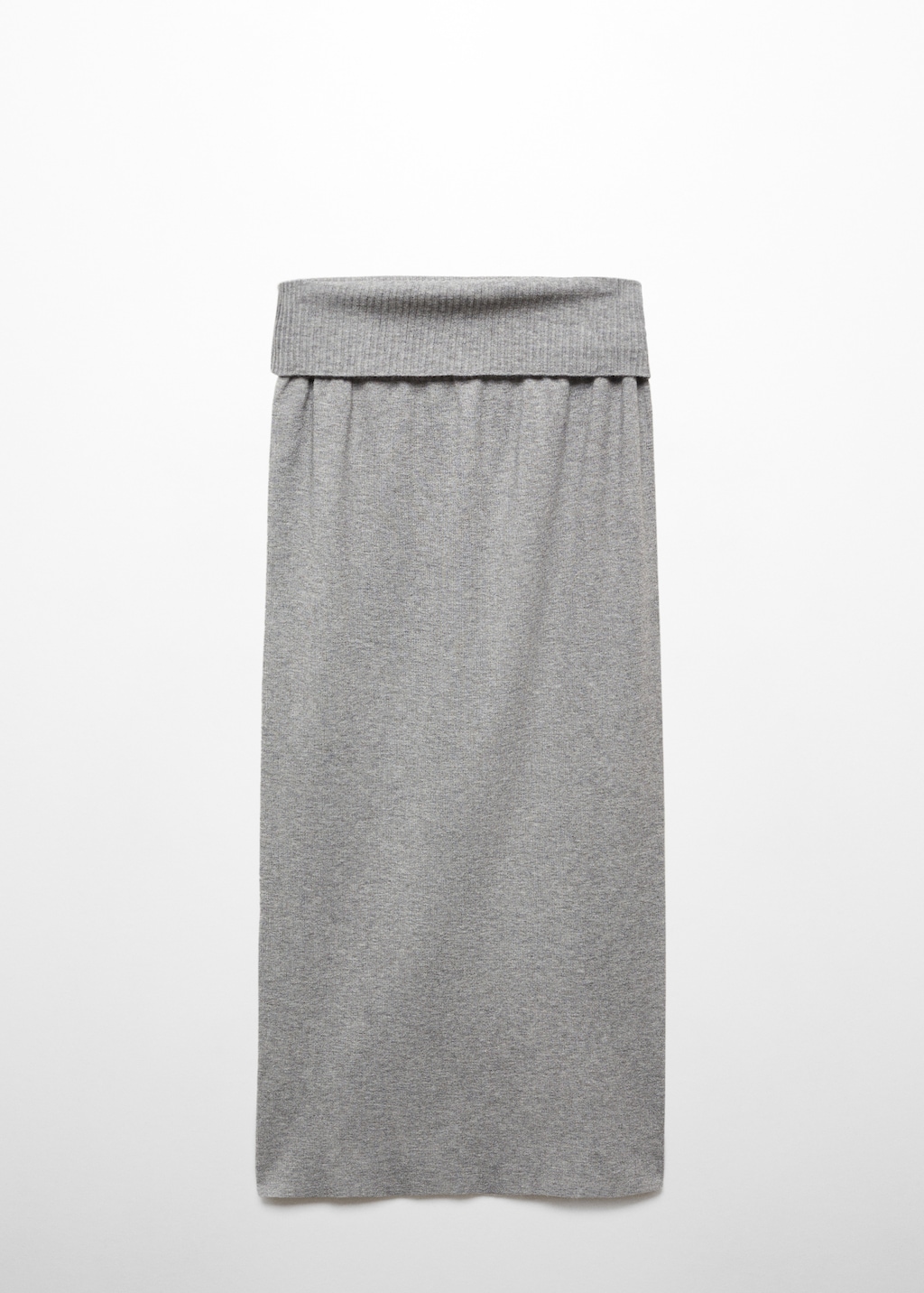 スカート NKNIT dry shaggy KNIT long skirt Long knitted skirt - Women | MANGO OUTLET USA