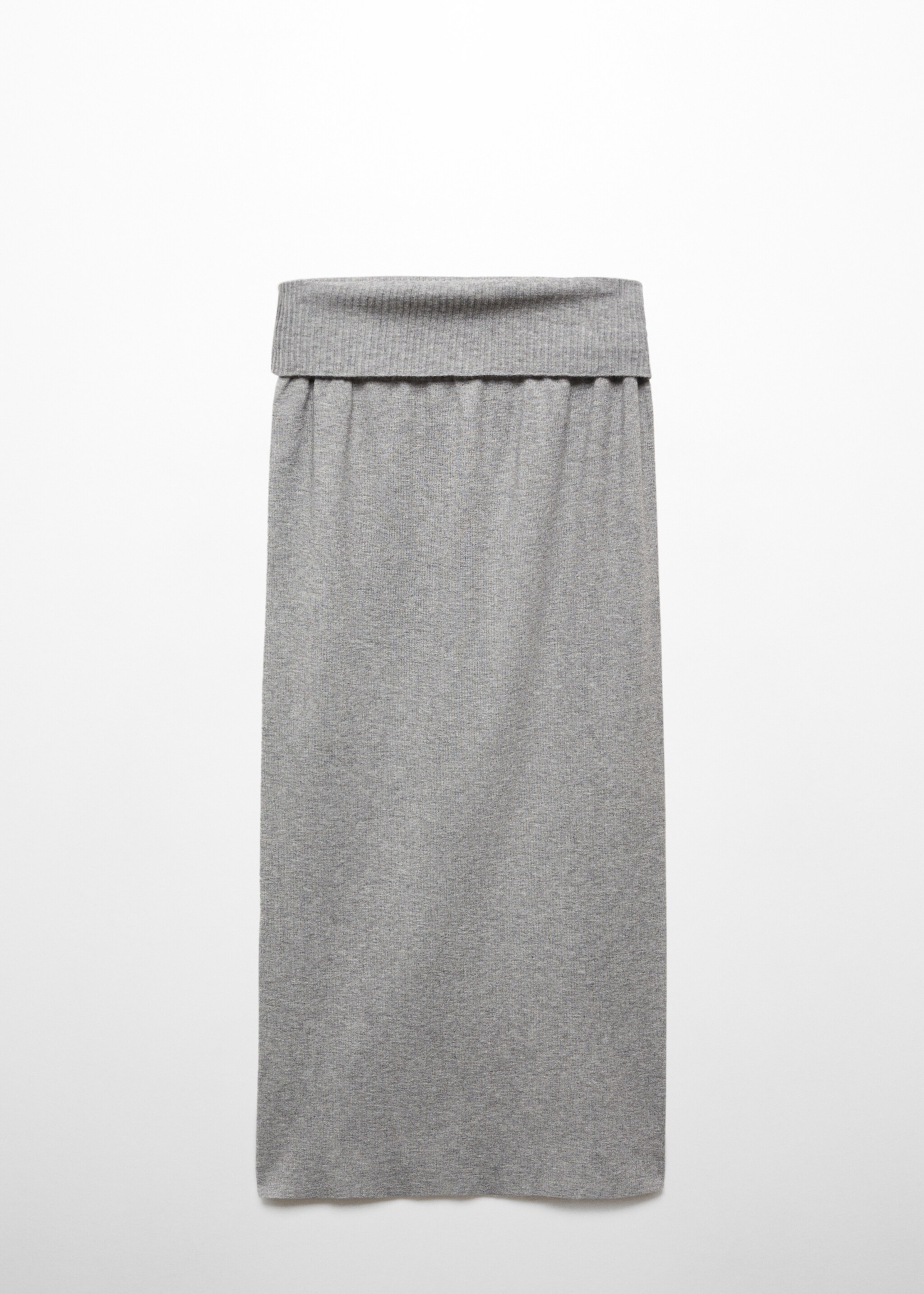 Long knitted skirt - Article without model