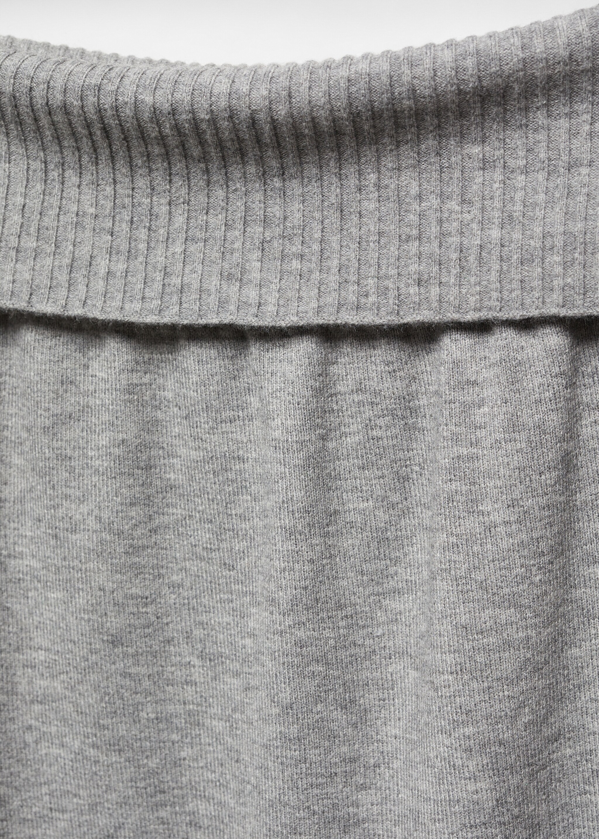 Long knitted skirt - Details of the article 8