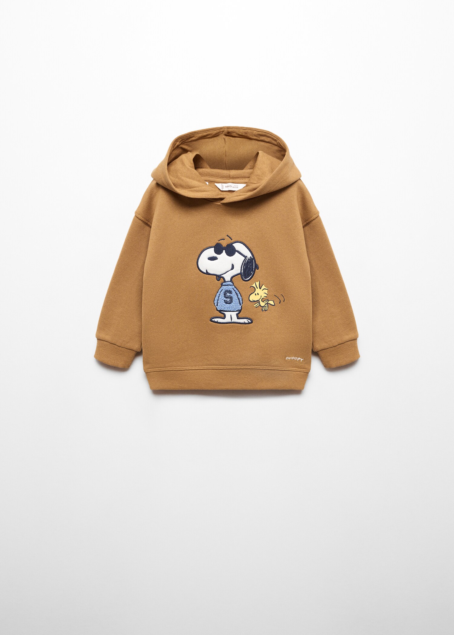 Texturált Snoopy-s pulóver - Termék modell nélkül