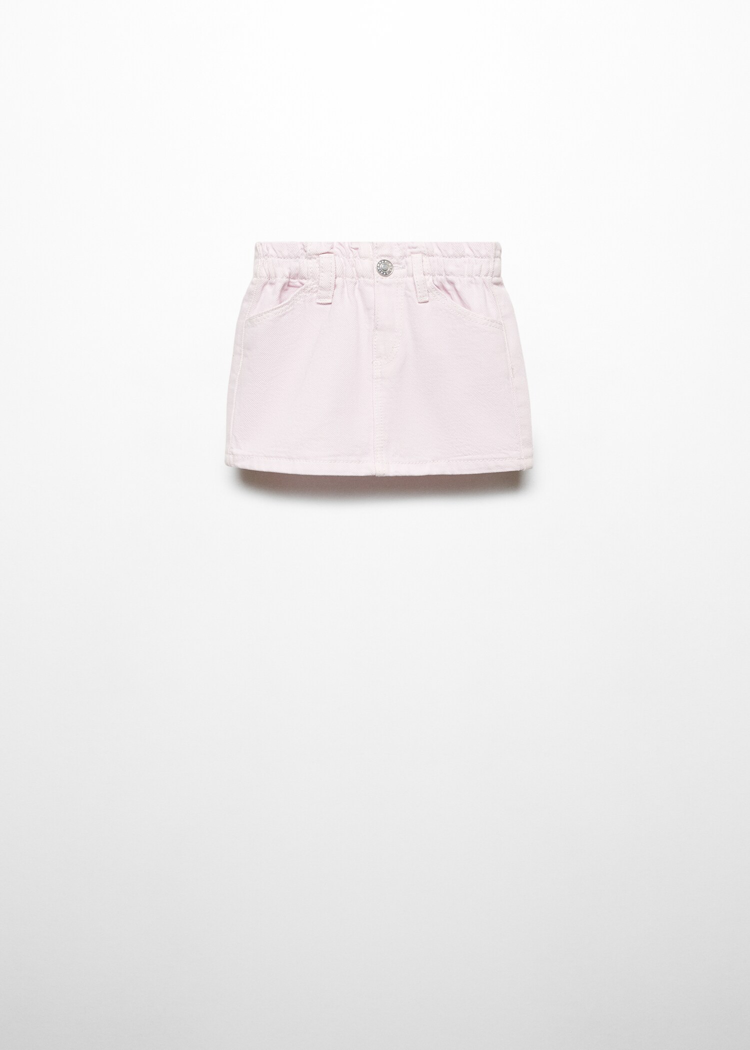 Paperbag denim skirt - Article without model