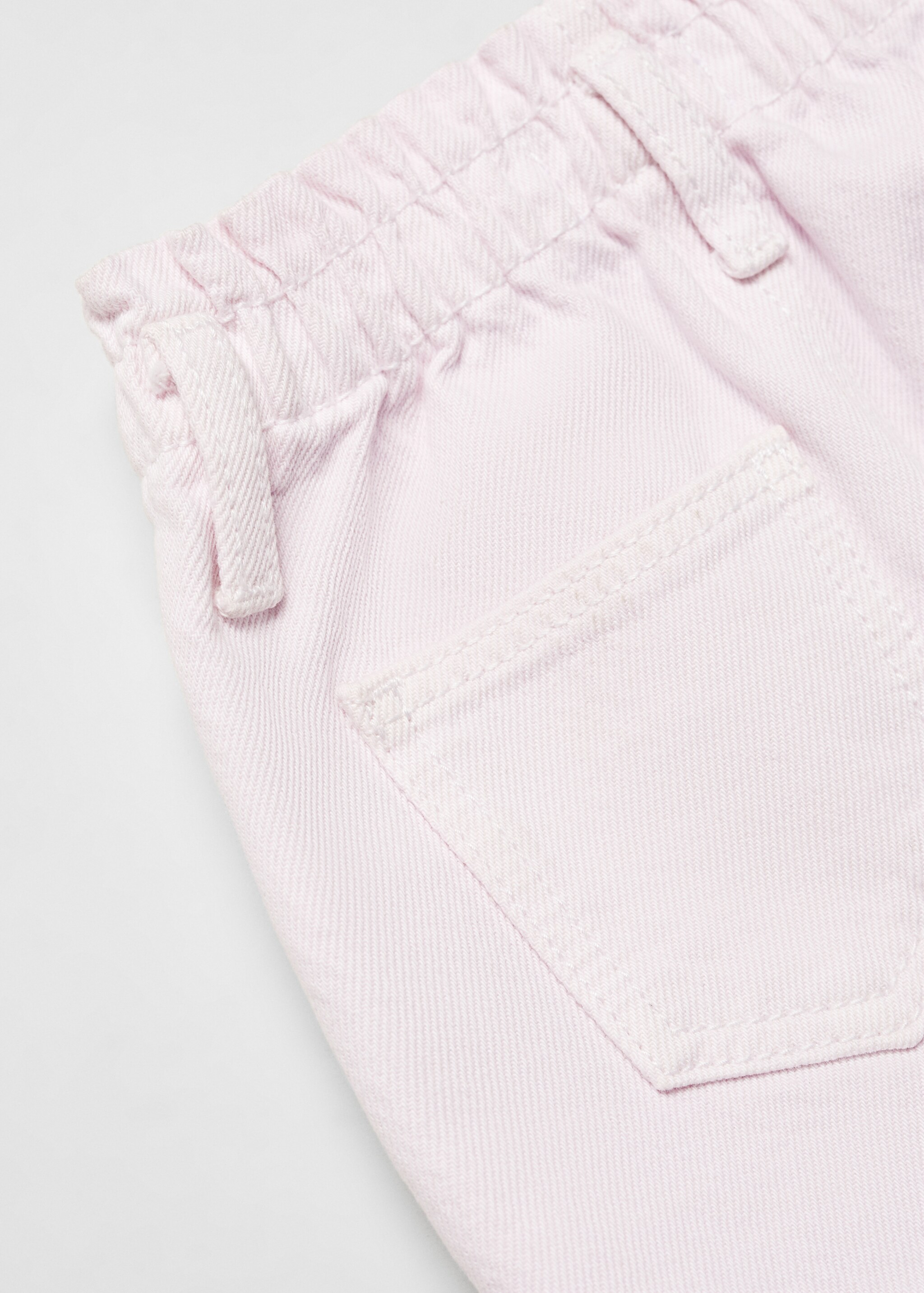Paperbag denim skirt - Details of the article 0