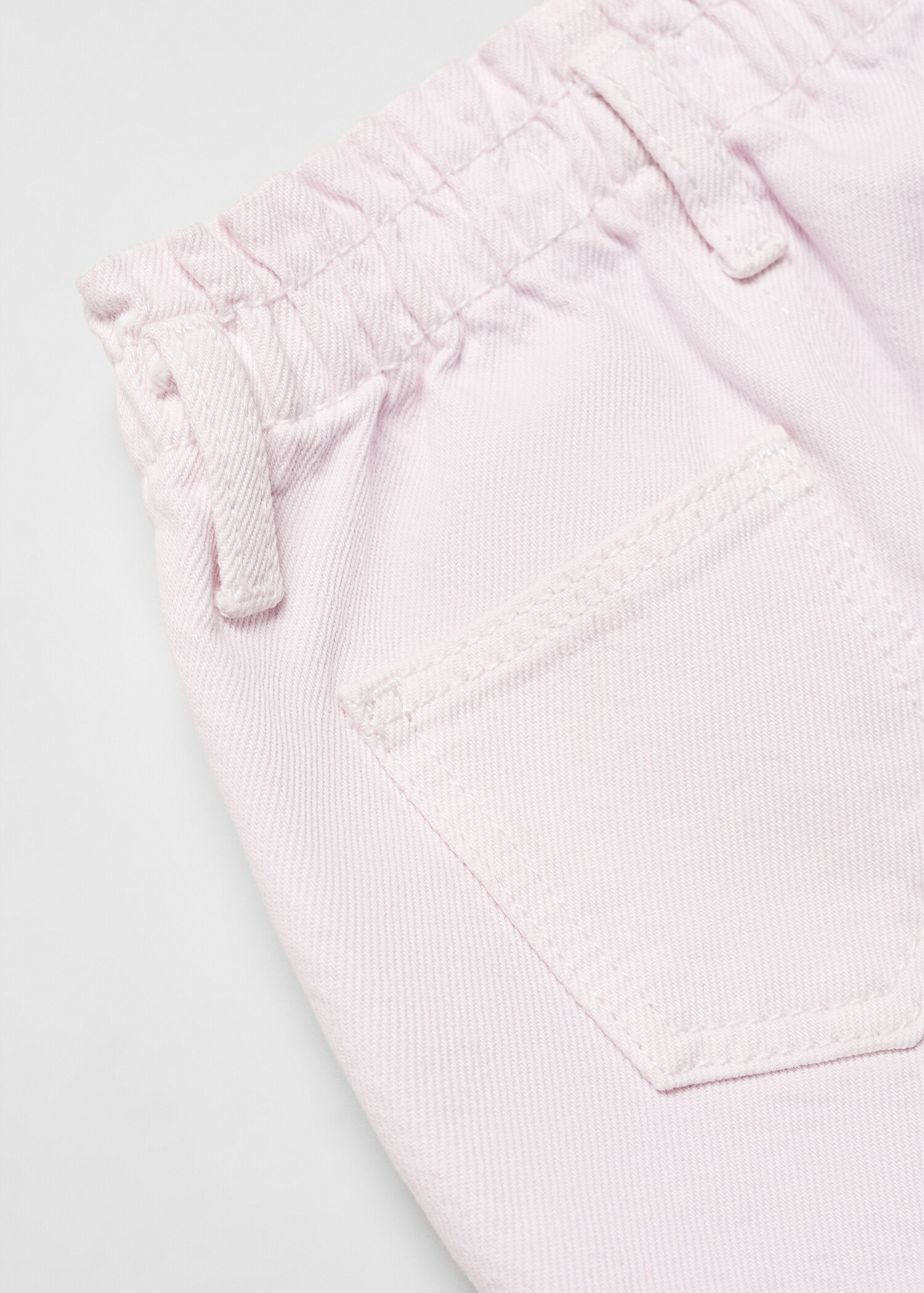 Paperbag denim skirt - Details of the article 0