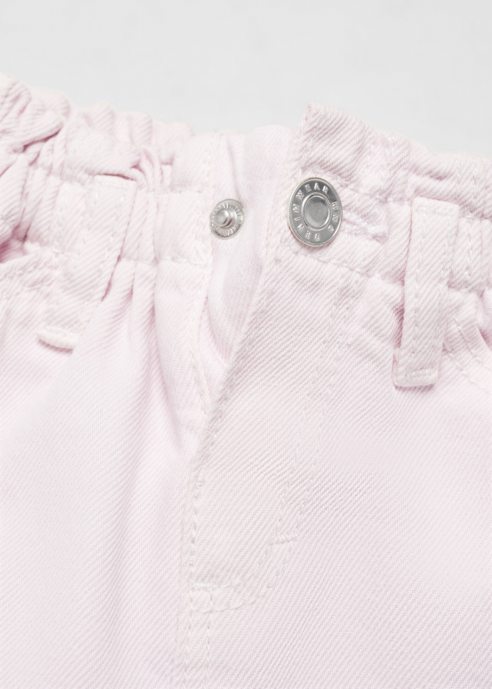 Paperbag denim skirt - Details of the article 8