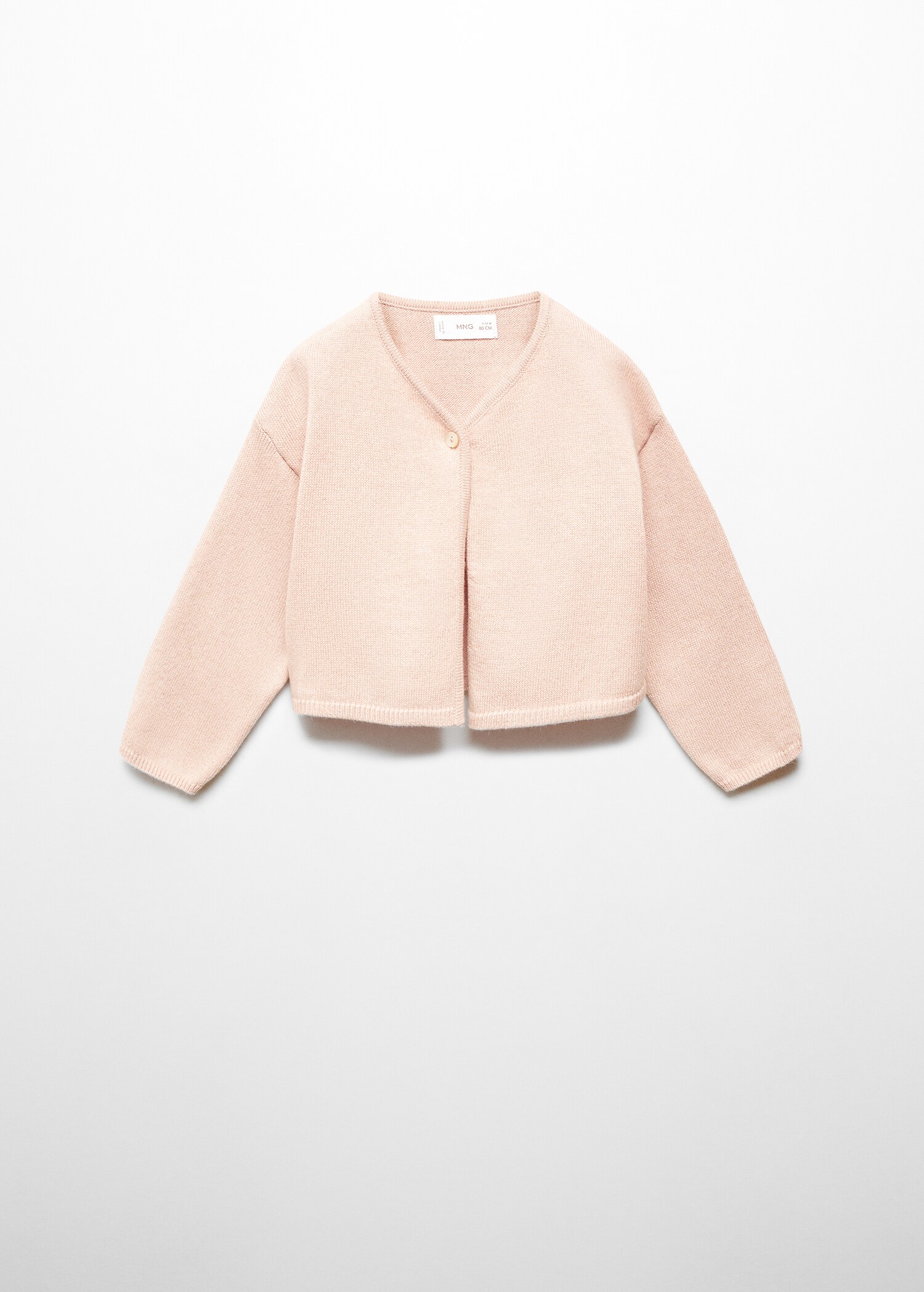 Cotton-blend cardigan - Article without model