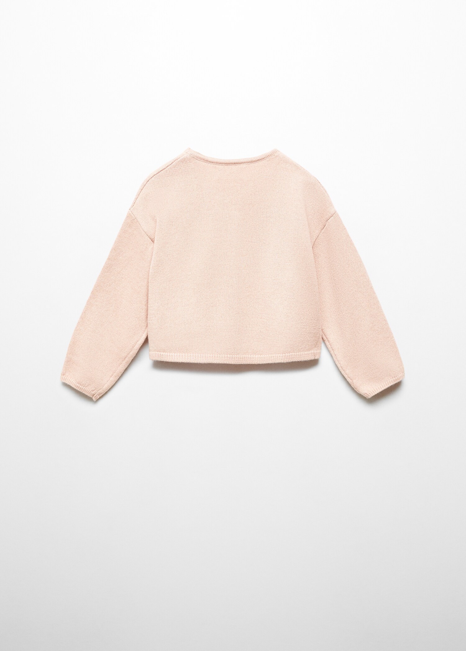 Cotton-blend cardigan - Reverse of the article