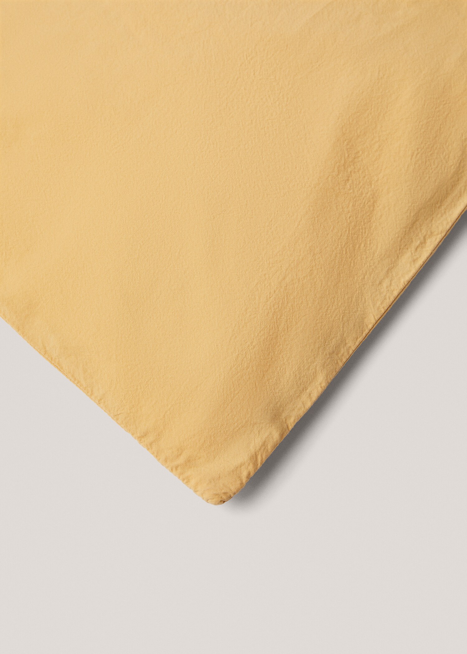 Washed cotton duvet cover for single bed - Details of the article 3