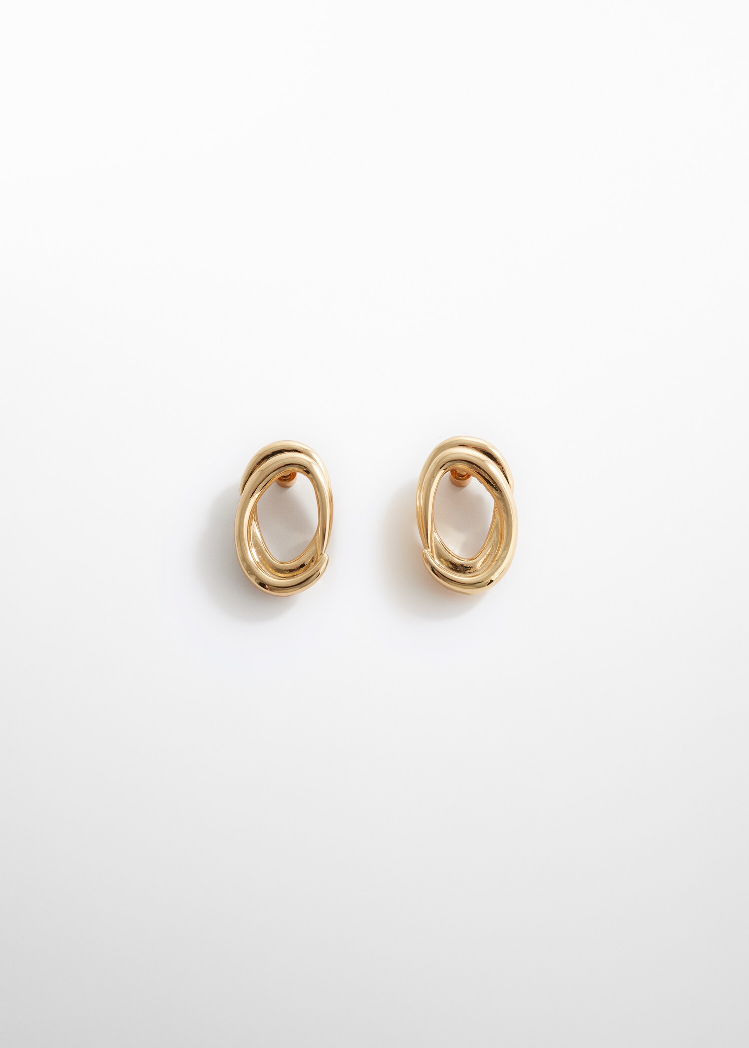 Pendientes aro ovalado - Artículo sin modelo