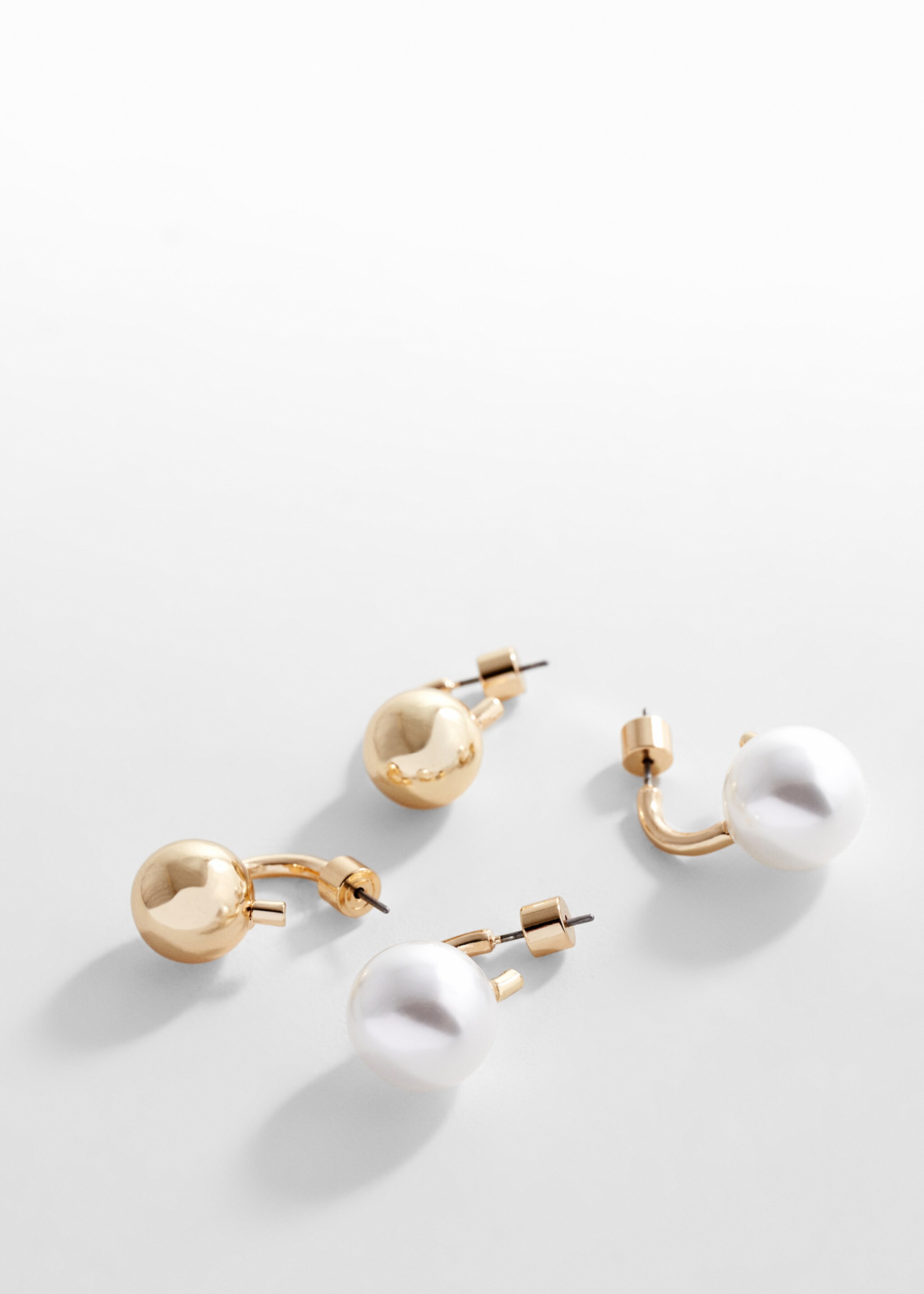 Combined earring set - Medium plane