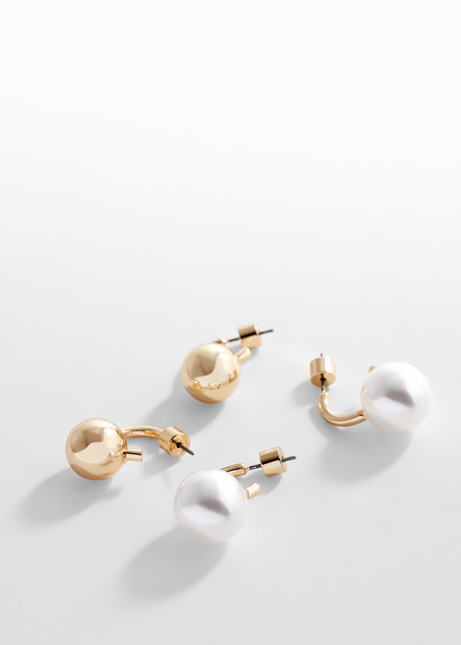 Combined earring set - Medium plane