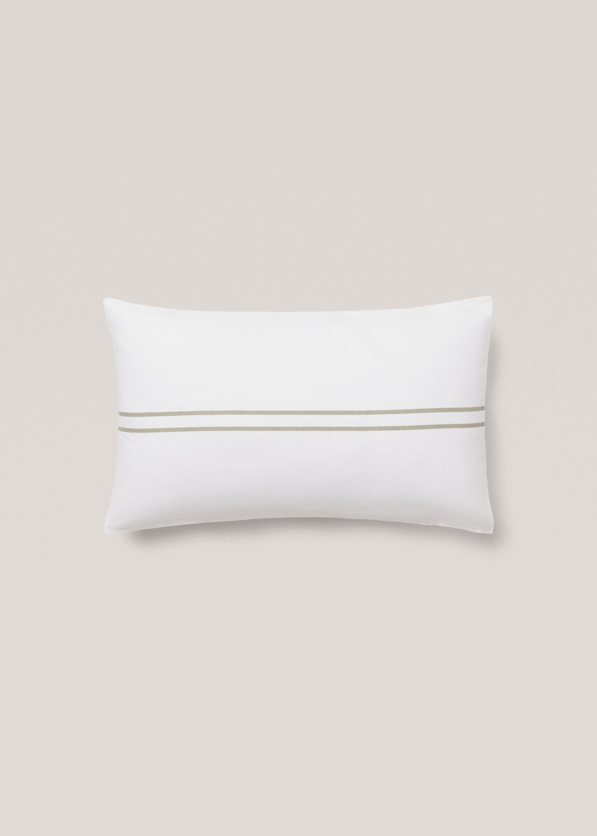 Stripes cotton cushion case 30x50cm - Article without model