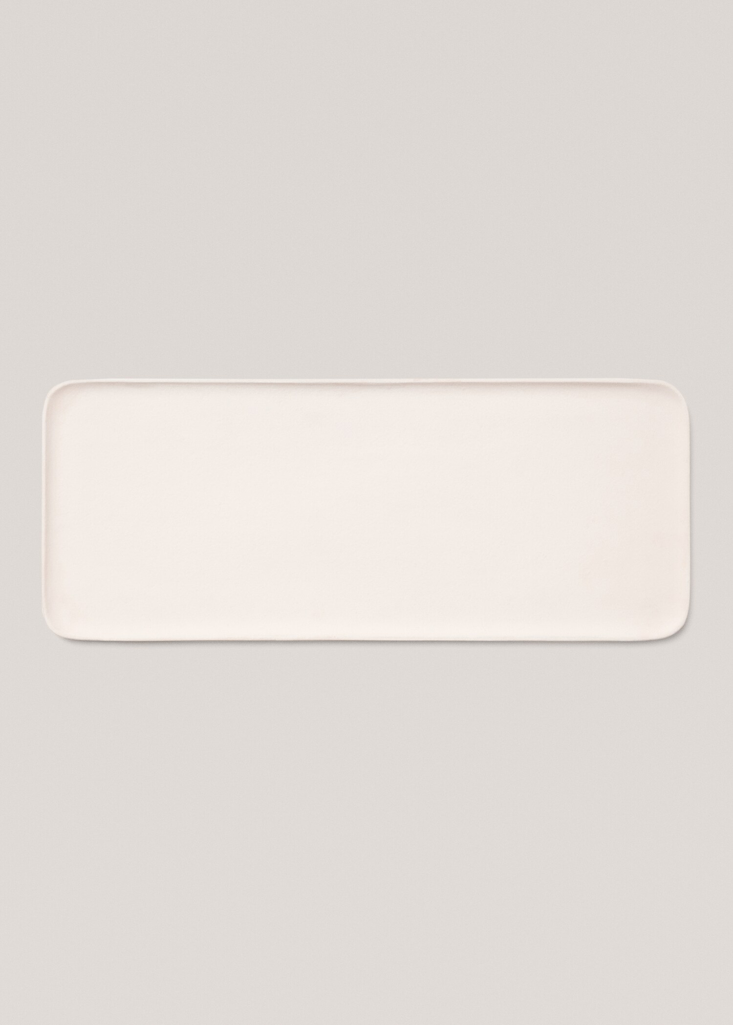 Rectangular metal tray 49.5x20cm - Article without model