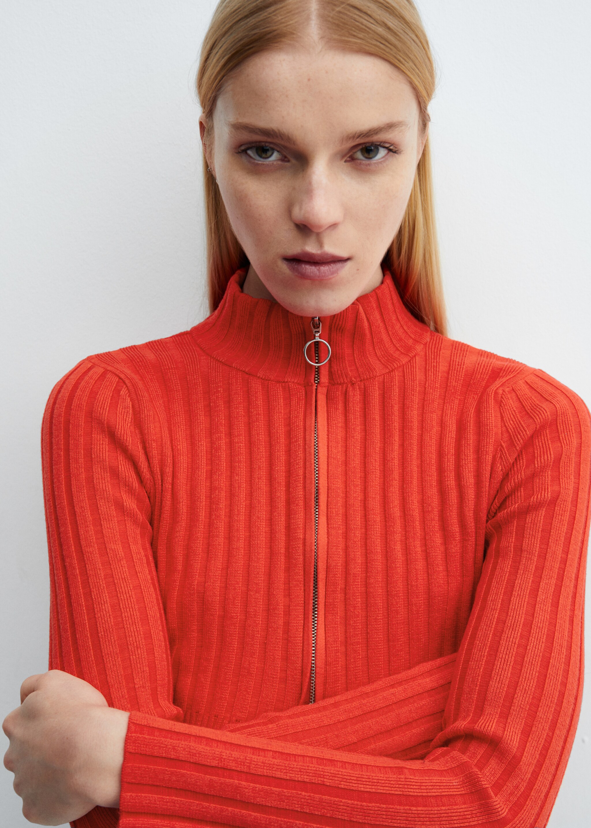 Crop vest met rits - Detail van het artikel 1
