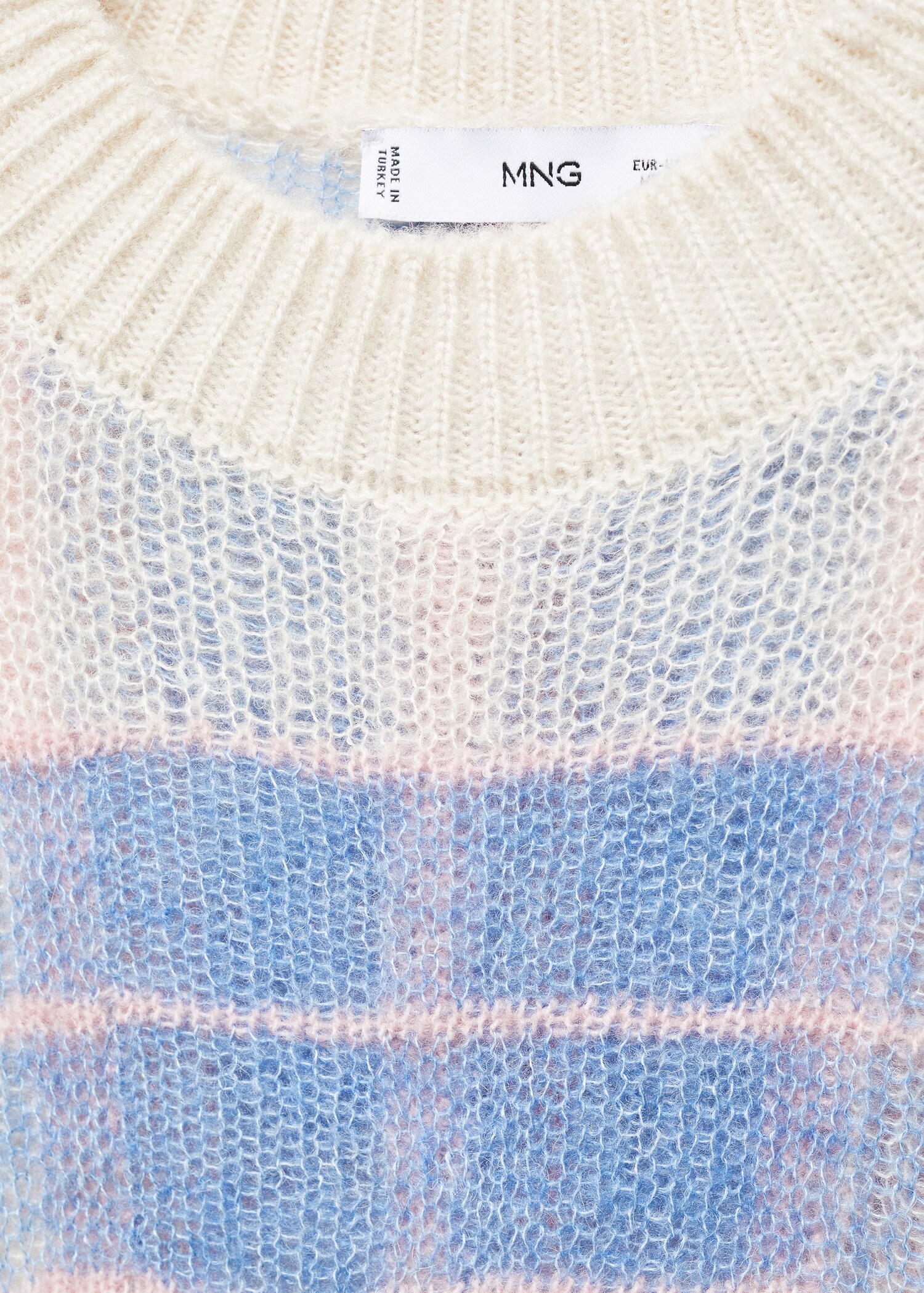 Checks knitted sweater - Details of the article 8