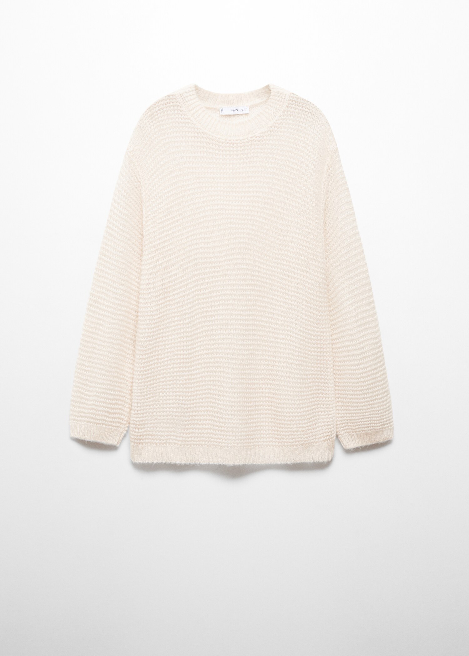 Pull-over ajouré oversize - Article sans modèle