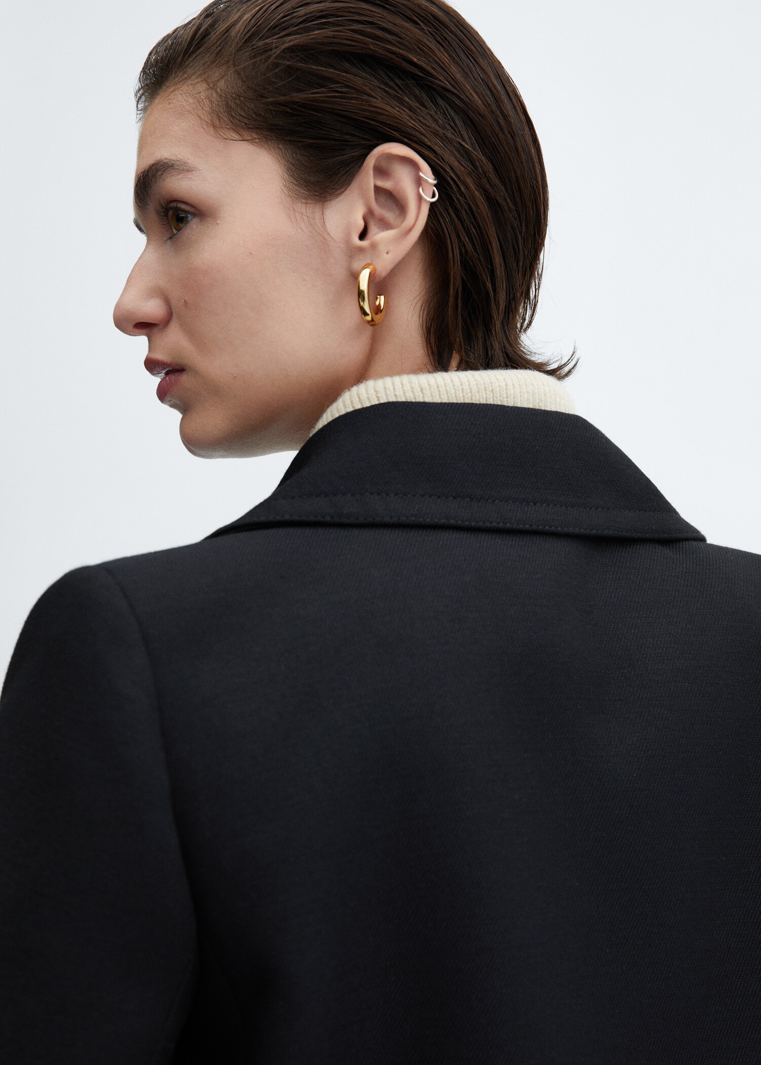 Manteau boutons col chemise - Détail de l'article 2