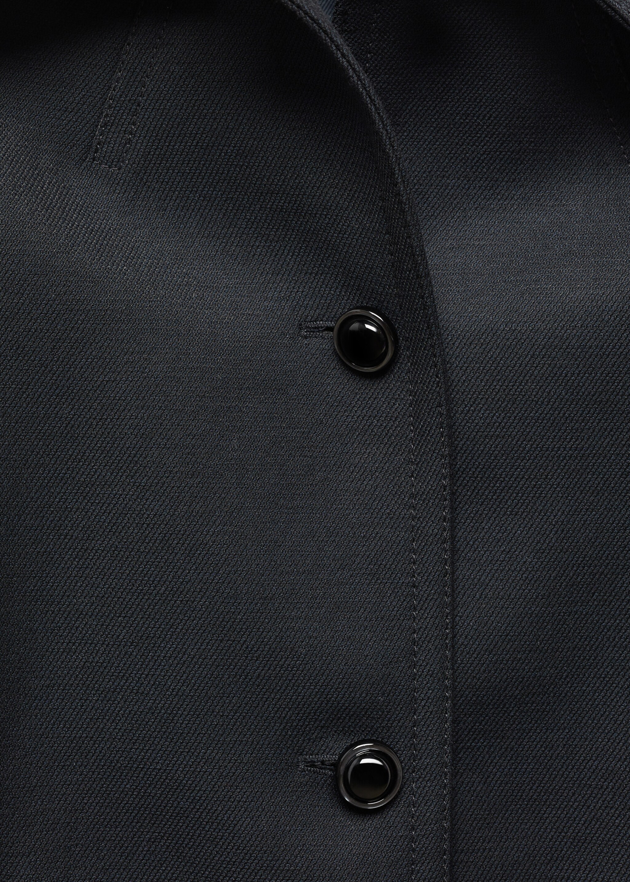 Shirt collar button coat - Details of the article 8